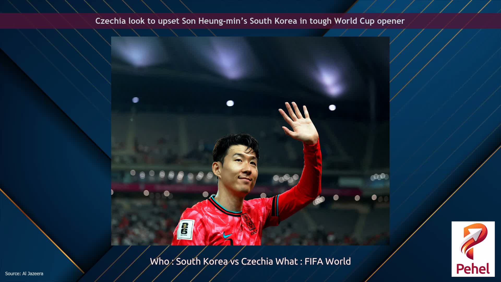 Czechia look to upset Son Heung-min’s South Korea in tough World Cup opener