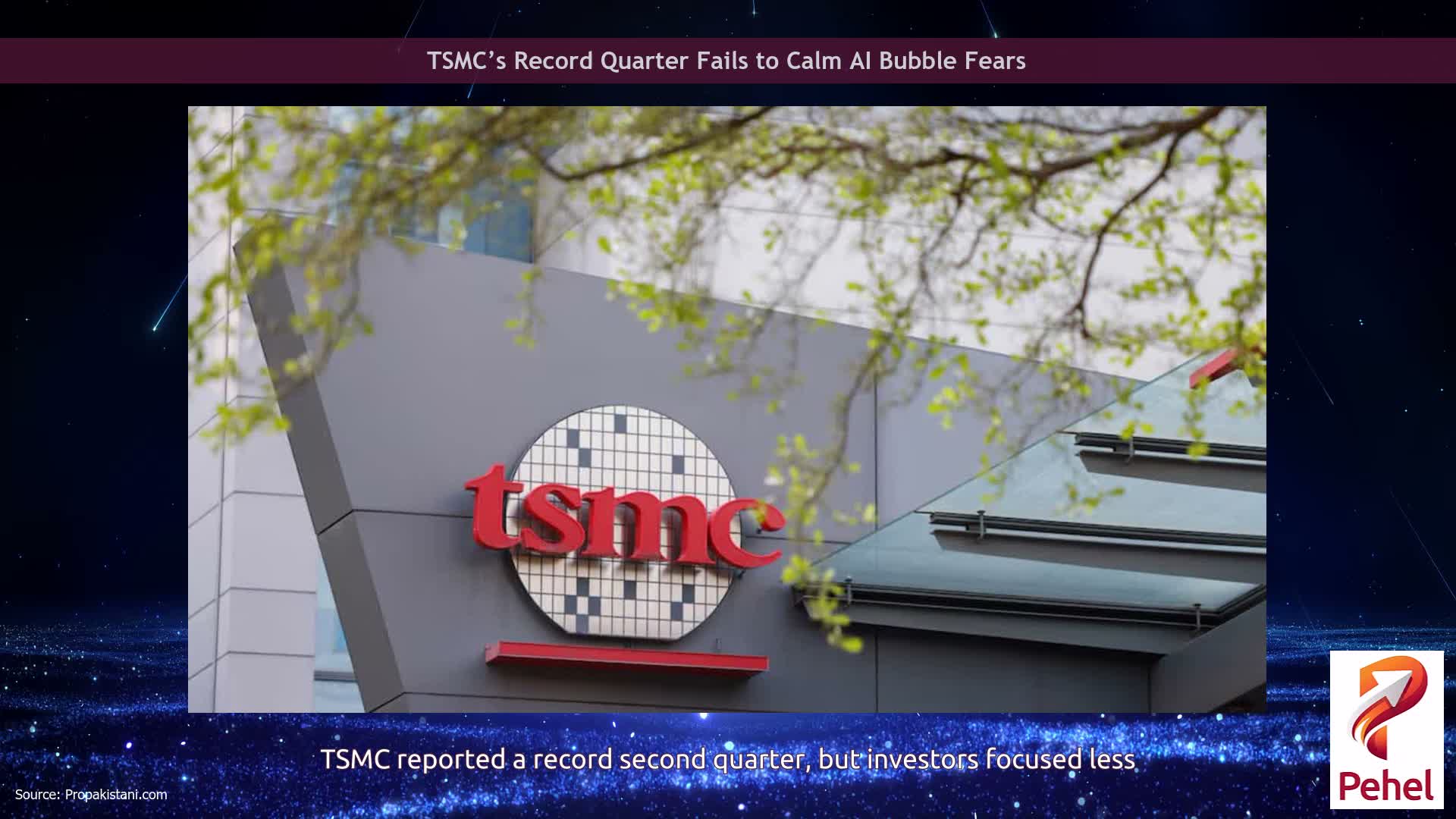 TSMC’s Record Quarter Fails to Calm AI Bubble Fears
