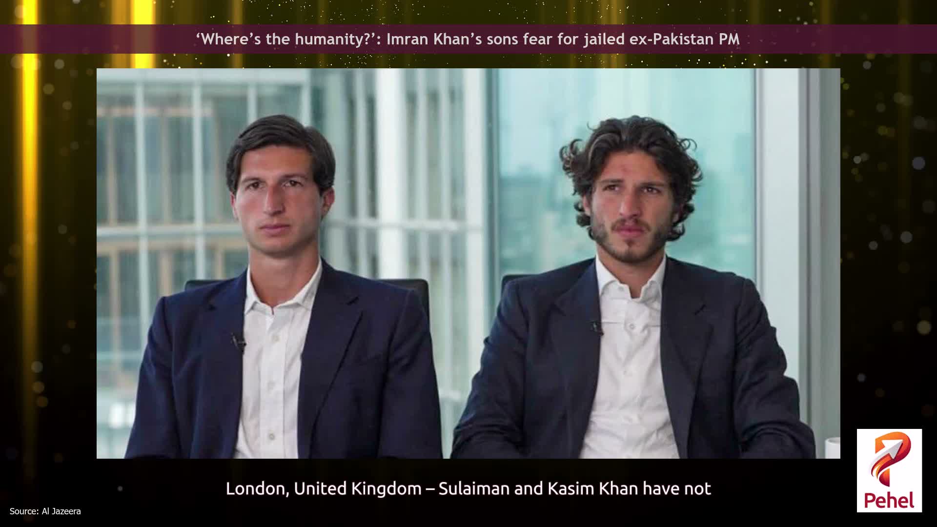 ‘Where’s the humanity?’: Imran Khan’s sons fear for jailed ex-Pakistan PM
