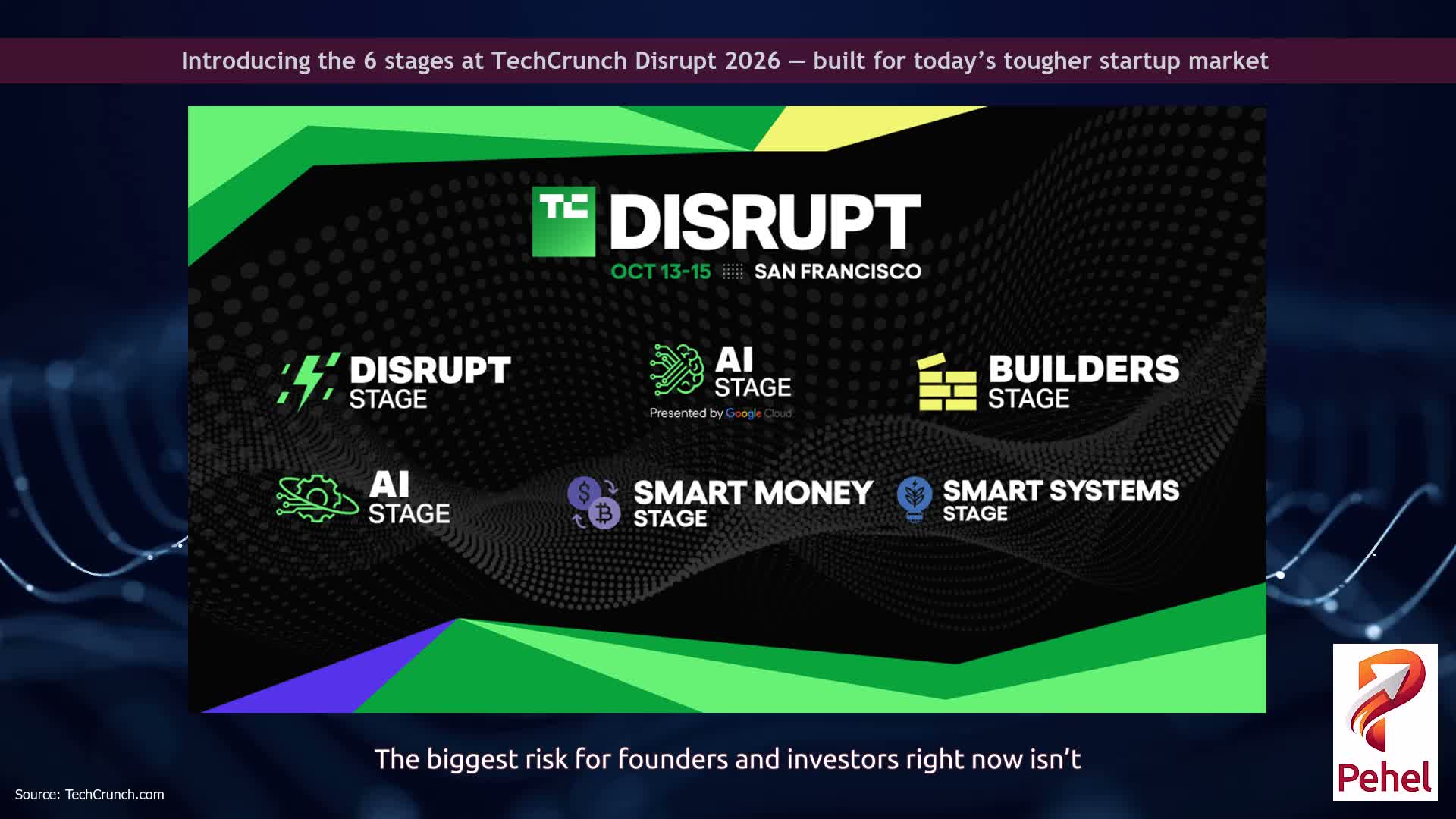 Introducing the 6 stages at TechCrunch Disrupt 2026 — built for today’s tougher startup market