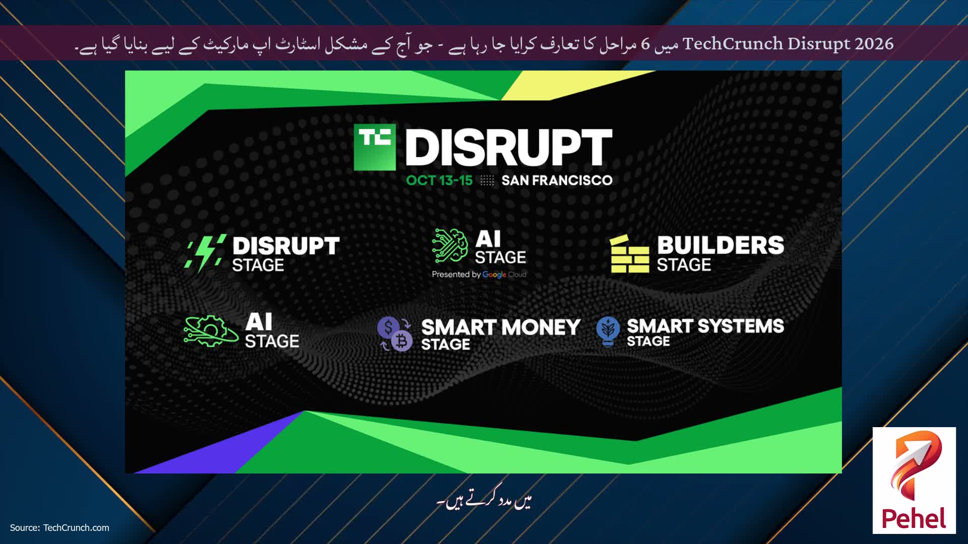 TechCrunch Disrupt 2026 میں 6 مراحل کا تعارف کرایا جا رہا ہے - جو آج کے مشکل اسٹارٹ اپ مارکیٹ کے لیے بنایا گیا ہے۔