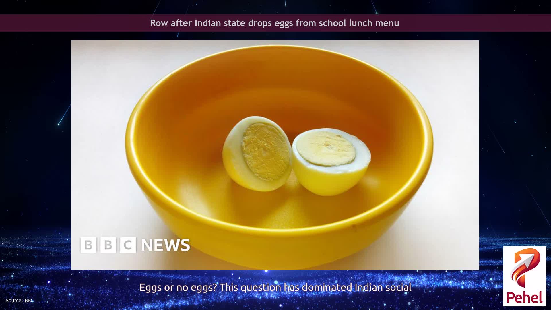 Row after Indian state drops eggs from school lunch menu