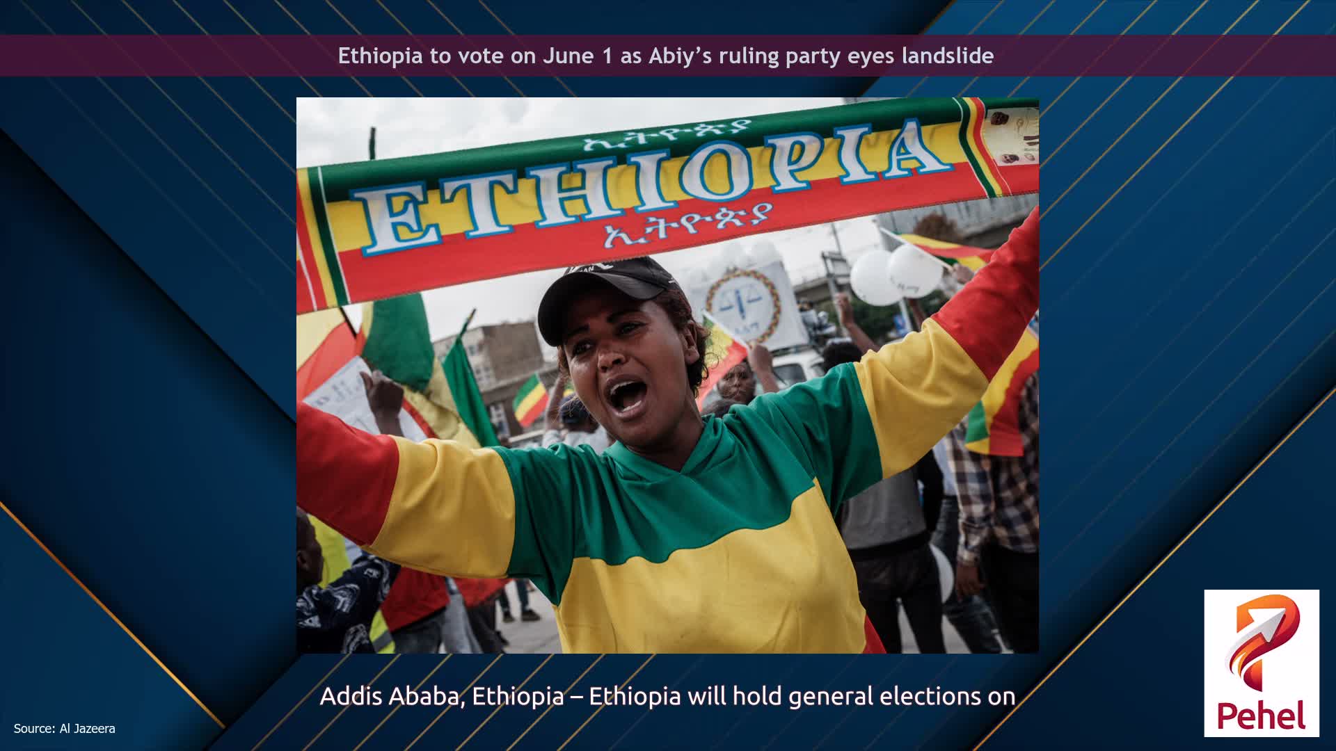 Ethiopia to vote on June 1 as Abiy’s ruling party eyes landslide
