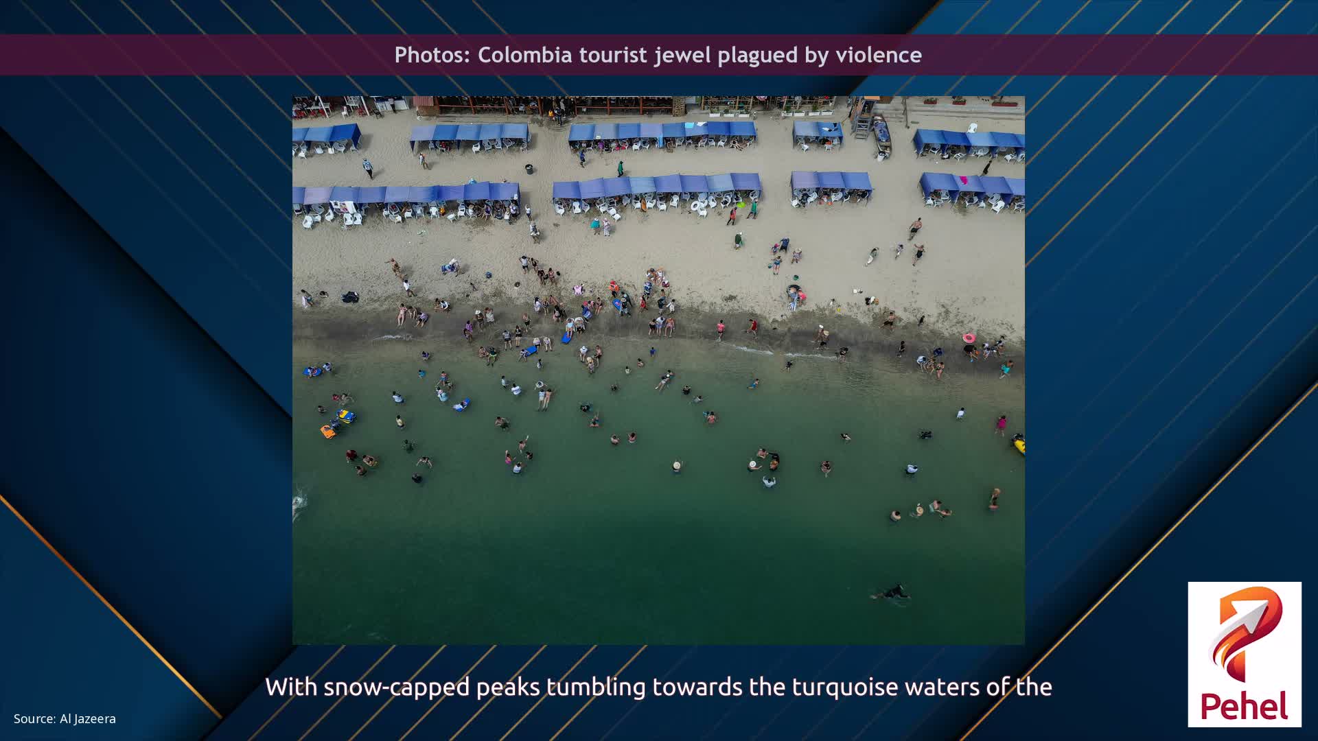 Photos: Colombia tourist jewel plagued by violence