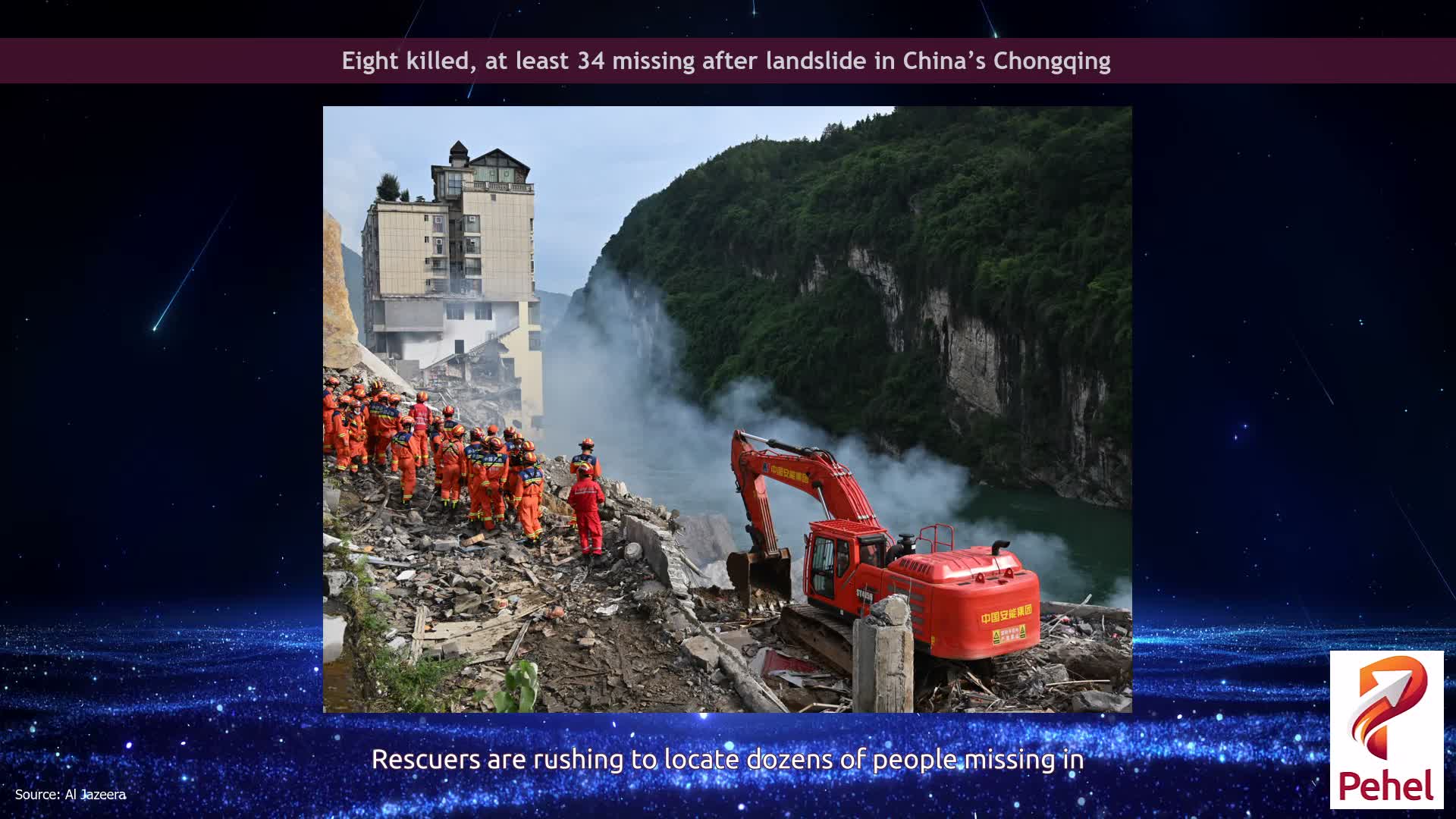 Eight killed, at least 34 missing after landslide in China’s Chongqing