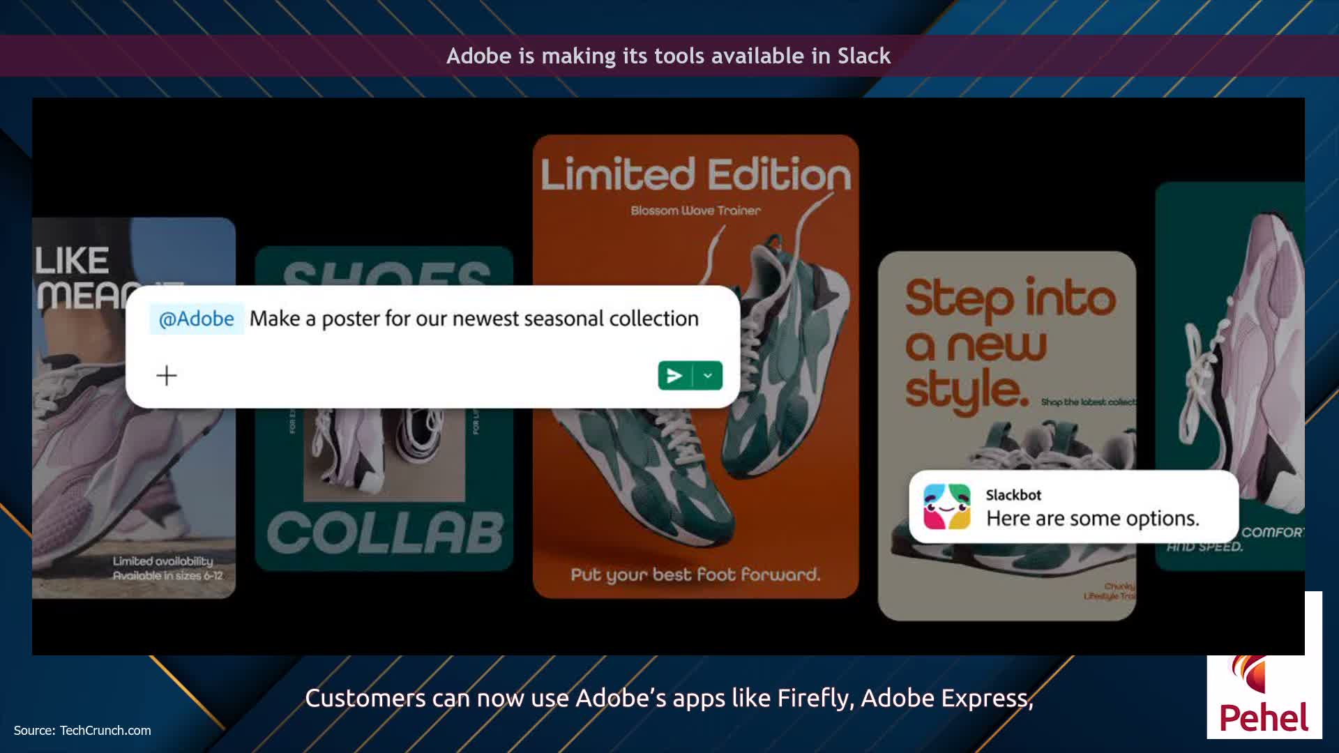 Adobe is making its tools available in Slack