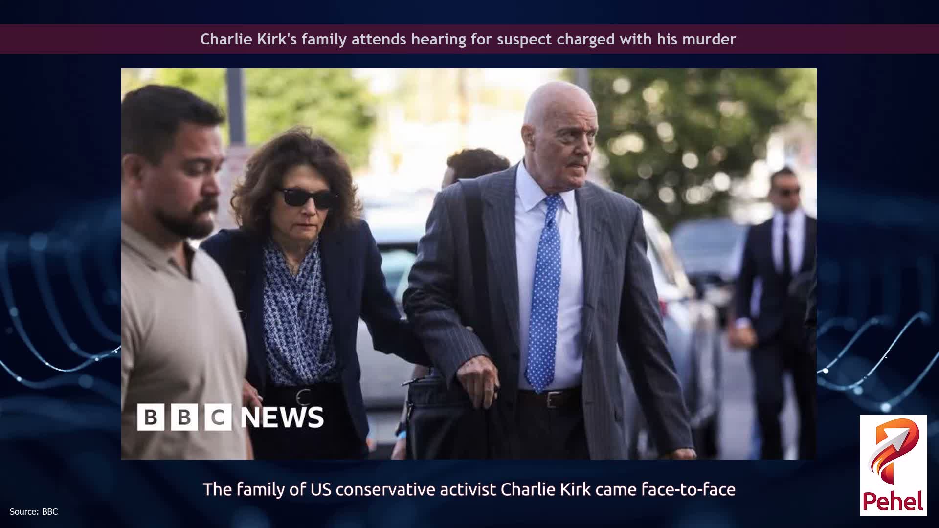 Charlie Kirk's family attends hearing for suspect charged with his murder