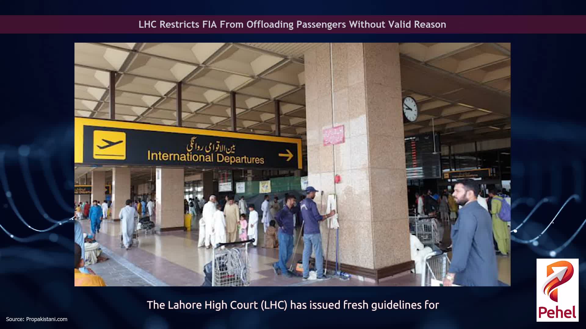 LHC Restricts FIA From Offloading Passengers Without Valid Reason