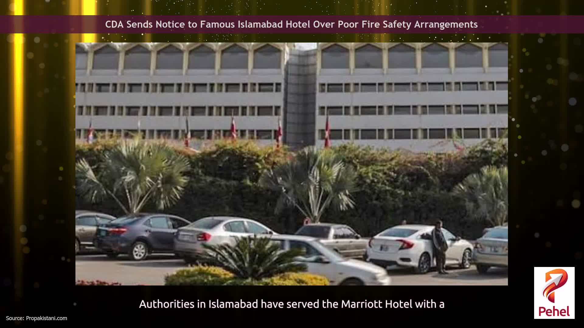 CDA Sends Notice to Famous Islamabad Hotel Over Poor Fire Safety Arrangements