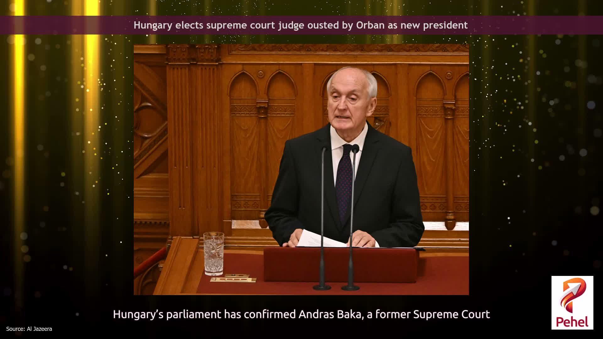 Hungary elects supreme court judge ousted by Orban as new president