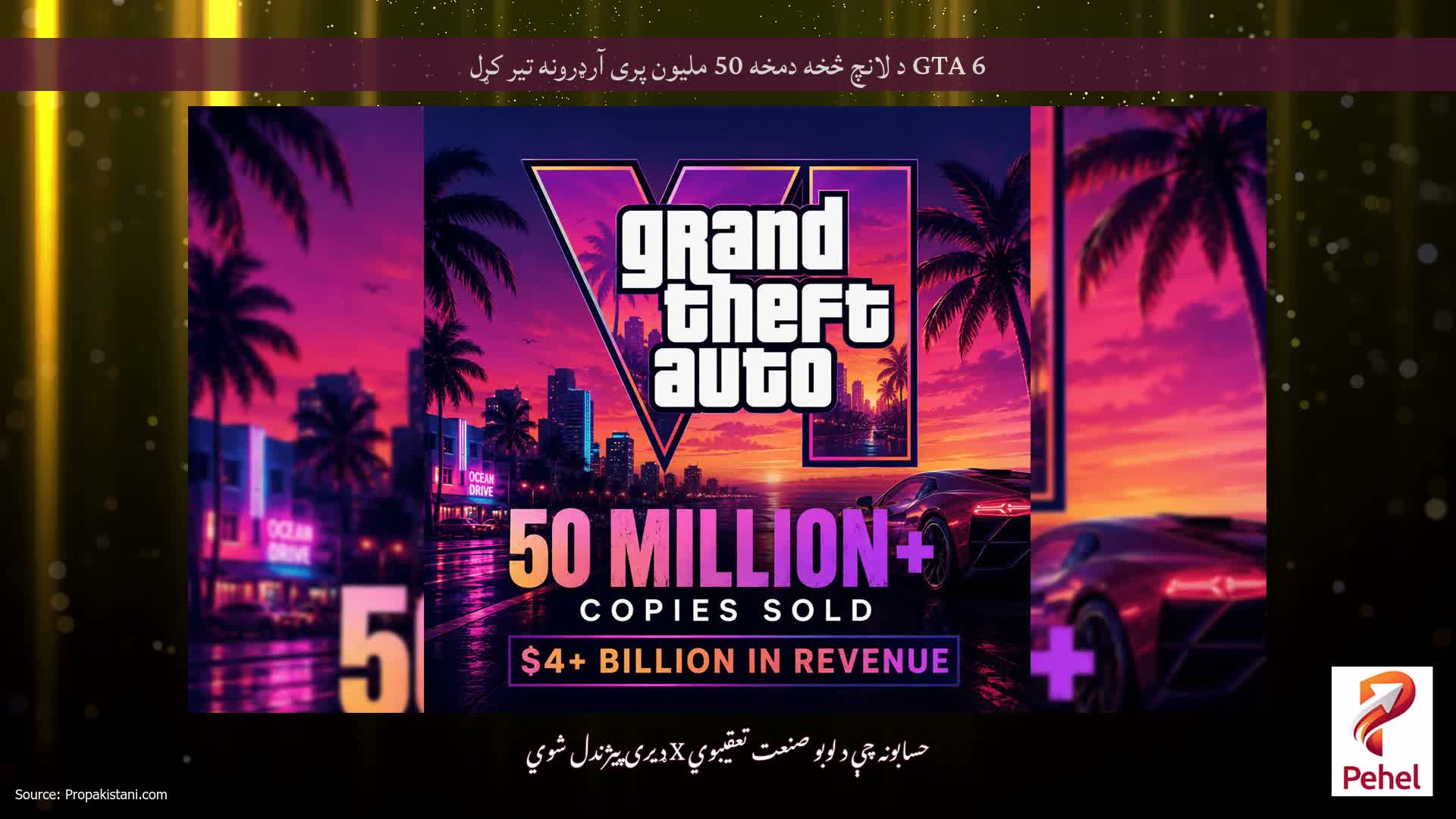 GTA 6 د لانچ څخه دمخه 50 ملیون پری آرډرونه تیر کړل