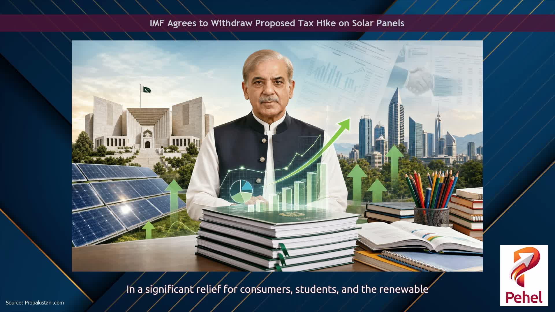 IMF Agrees to Withdraw Proposed Tax Hike on Solar Panels