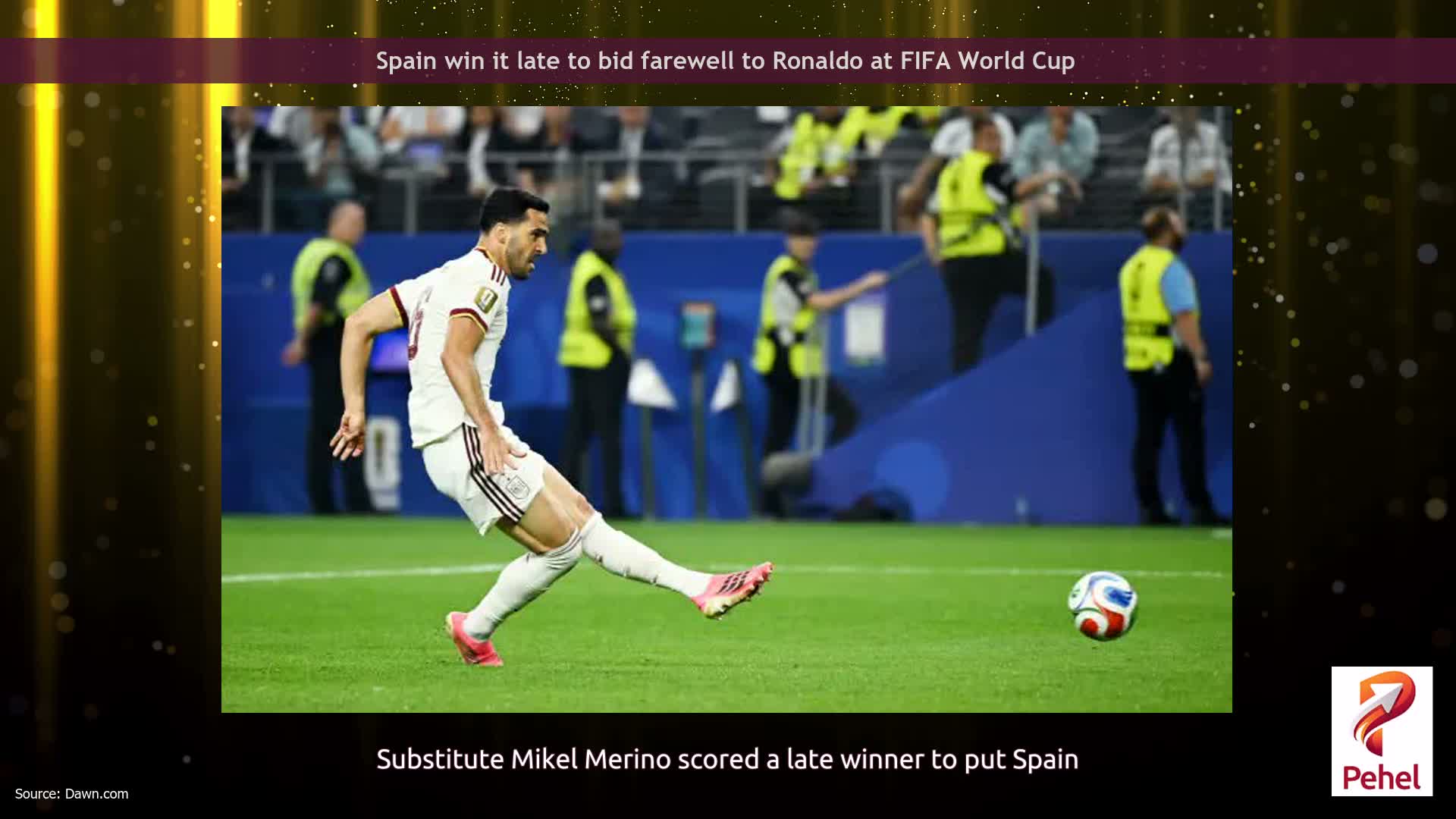 Spain win it late to bid farewell to Ronaldo at FIFA World Cup