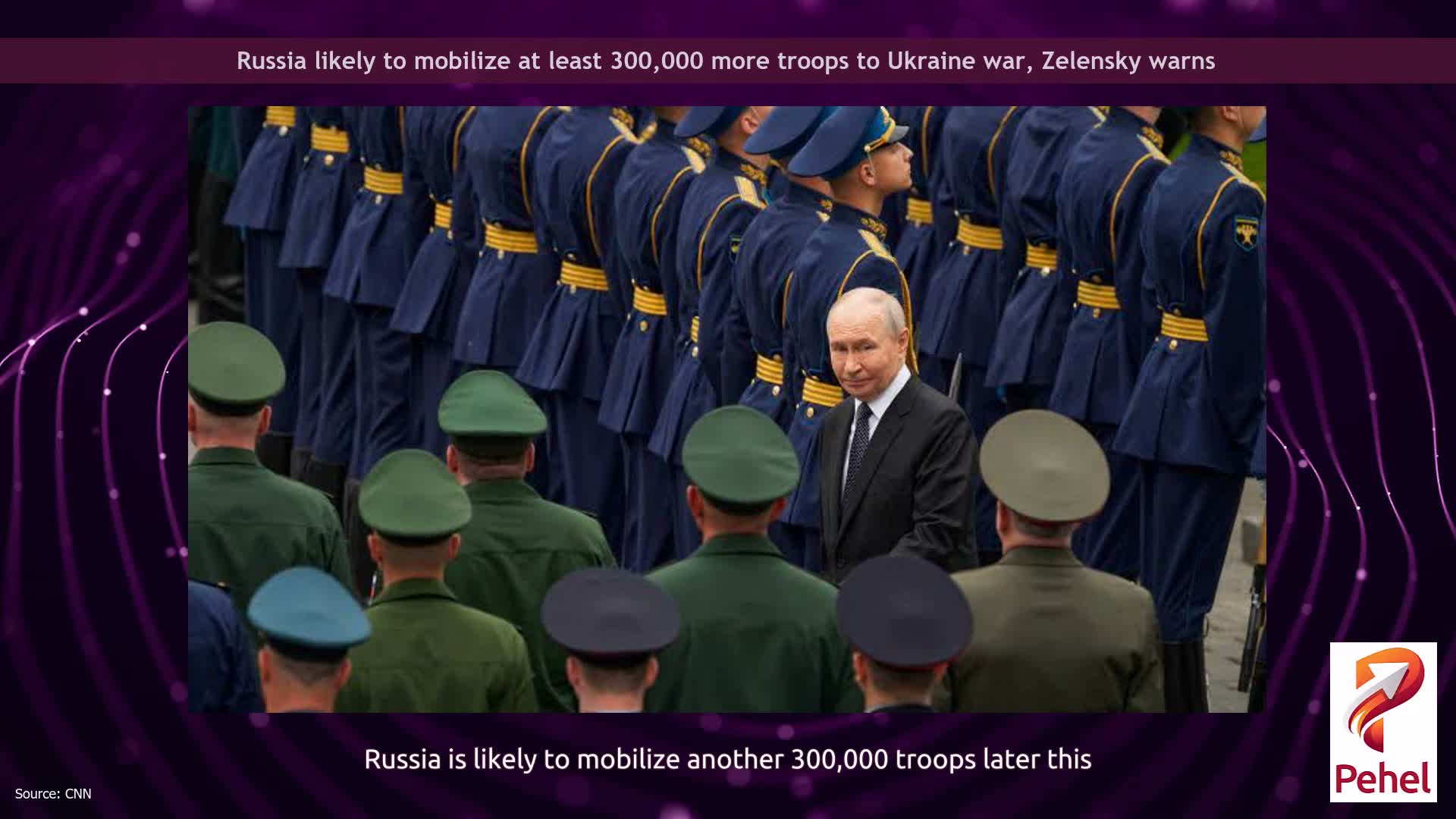Russia likely to mobilize at least 300,000 more troops to Ukraine war, Zelensky warns