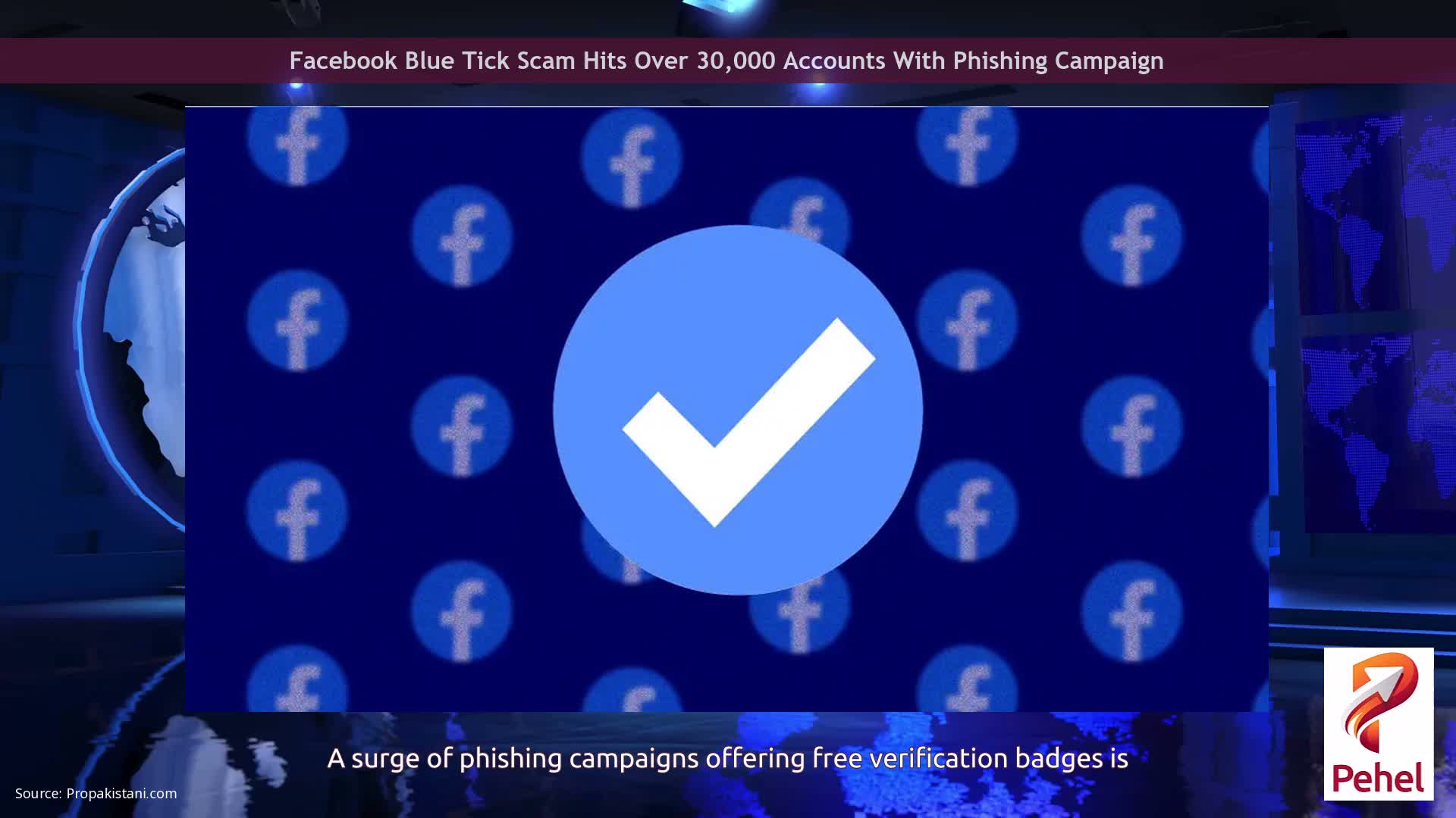 Facebook Blue Tick Scam Hits Over 30,000 Accounts With Phishing Campaign