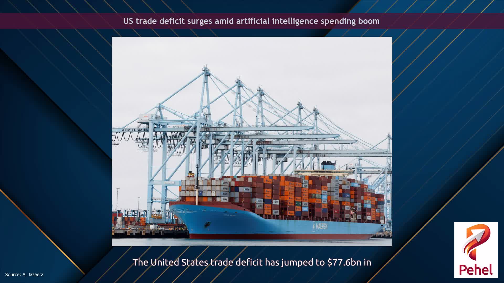 US trade deficit surges amid artificial intelligence spending boom