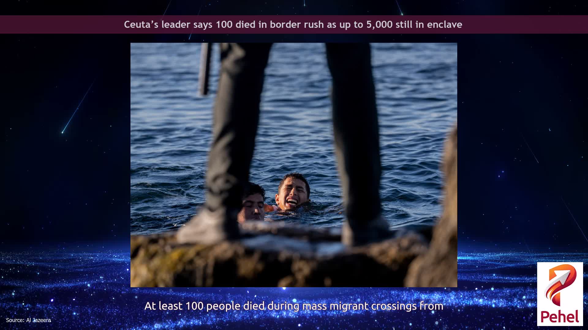 Ceuta’s leader says 100 died in border rush as up to 5,000 still in enclave