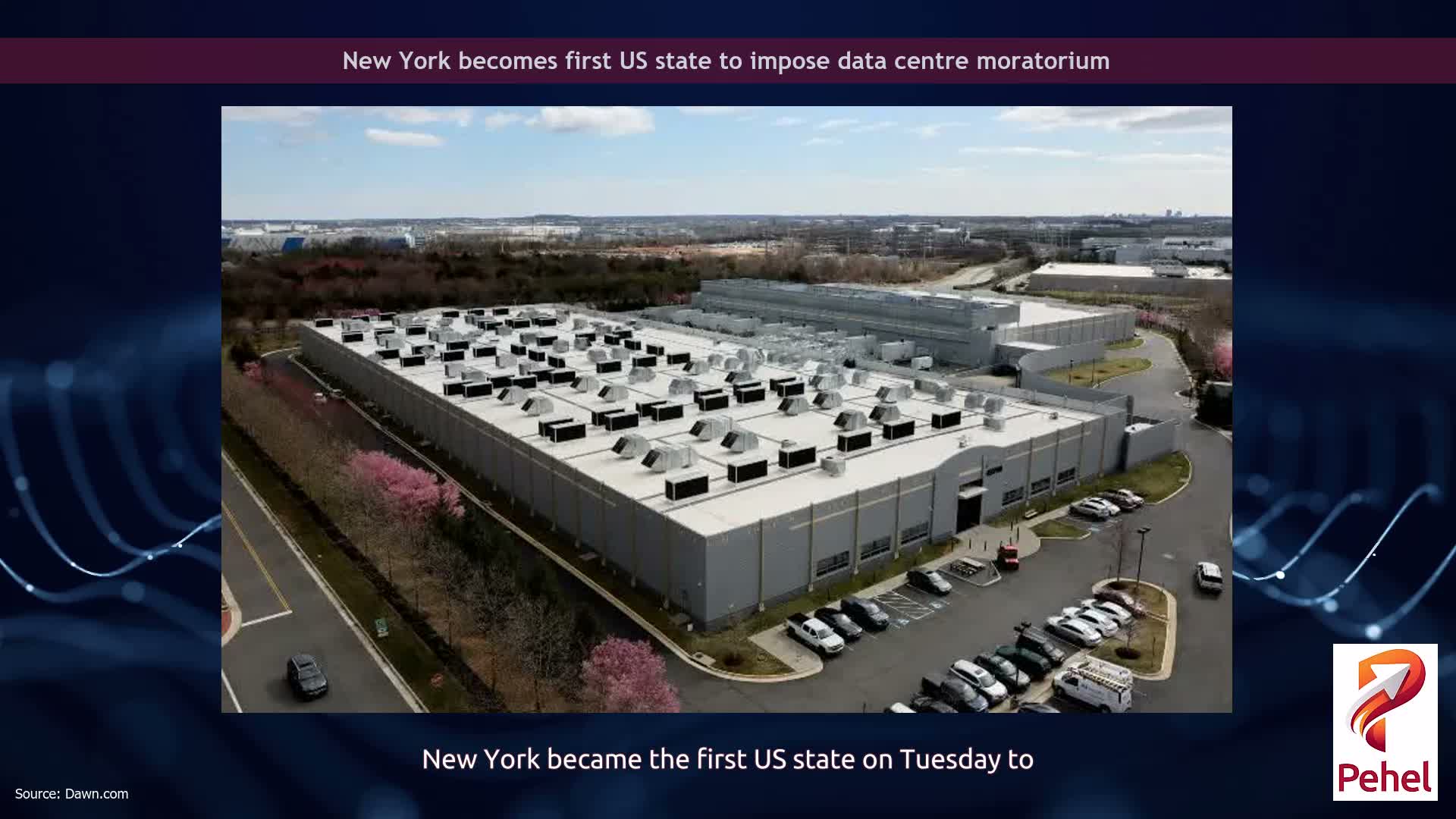 New York becomes first US state to impose data centre moratorium
