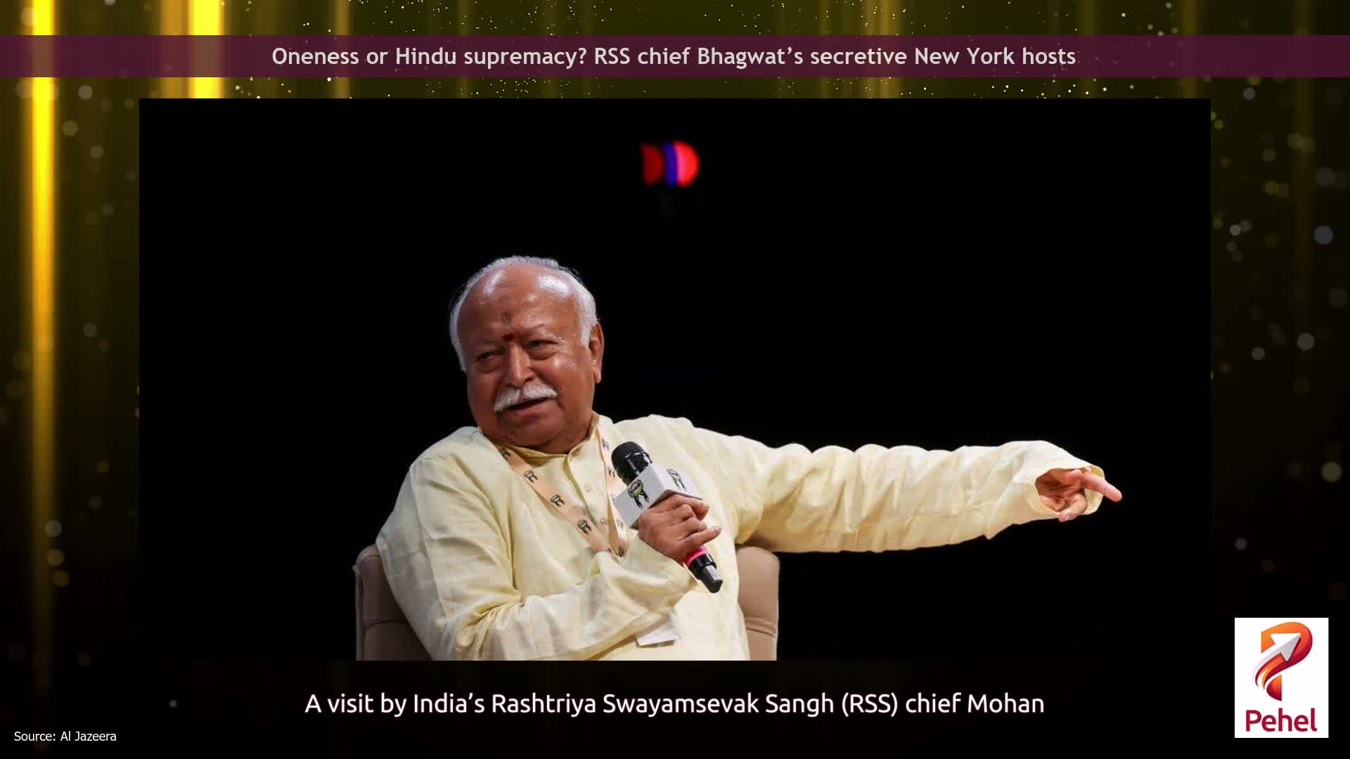 Oneness or Hindu supremacy? RSS chief Bhagwat’s secretive New York hosts