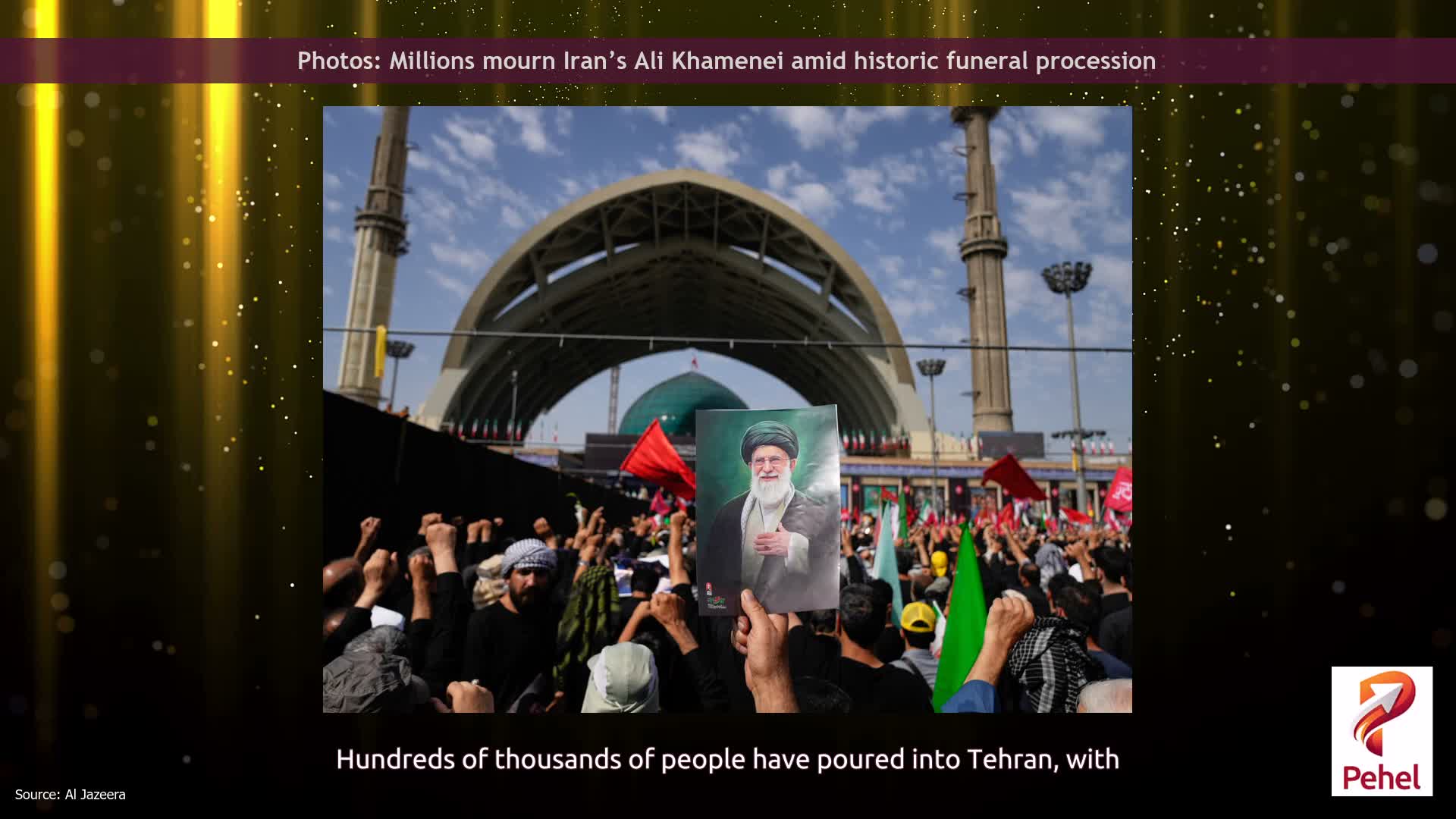 Photos: Millions mourn Iran’s Ali Khamenei amid historic funeral procession