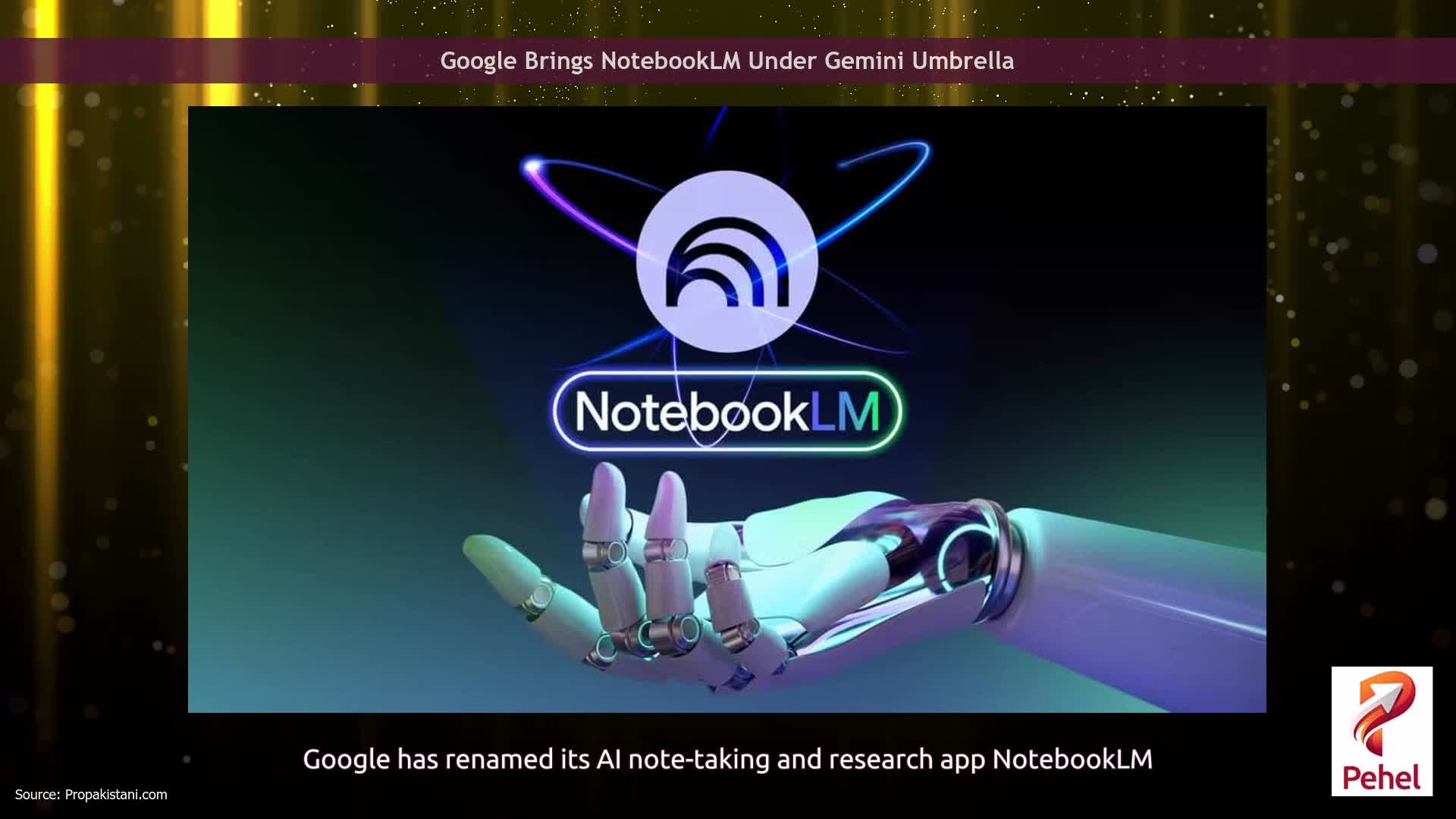 Google Brings NotebookLM Under Gemini Umbrella