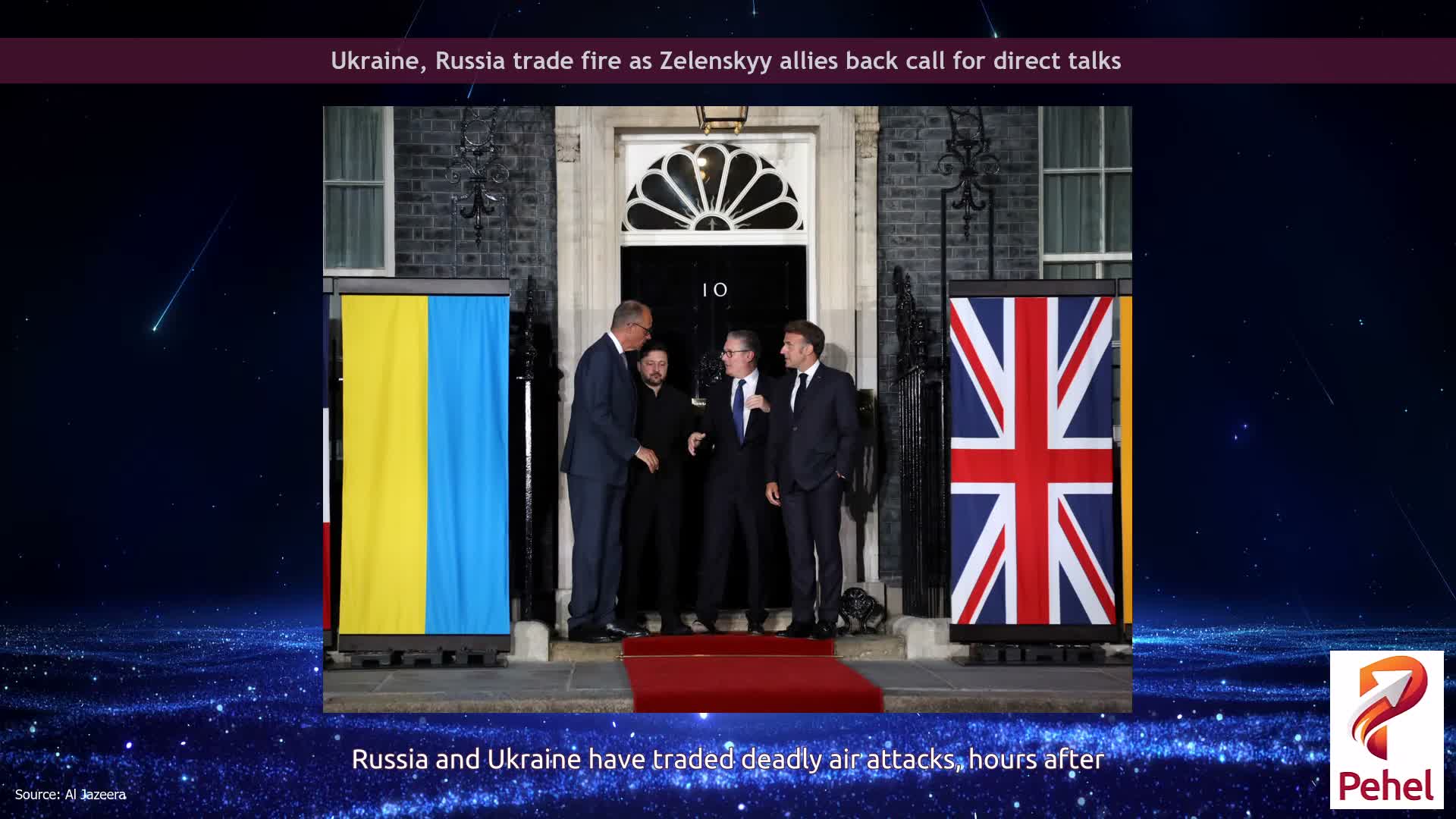 Ukraine, Russia trade fire as Zelenskyy allies back call for direct talks