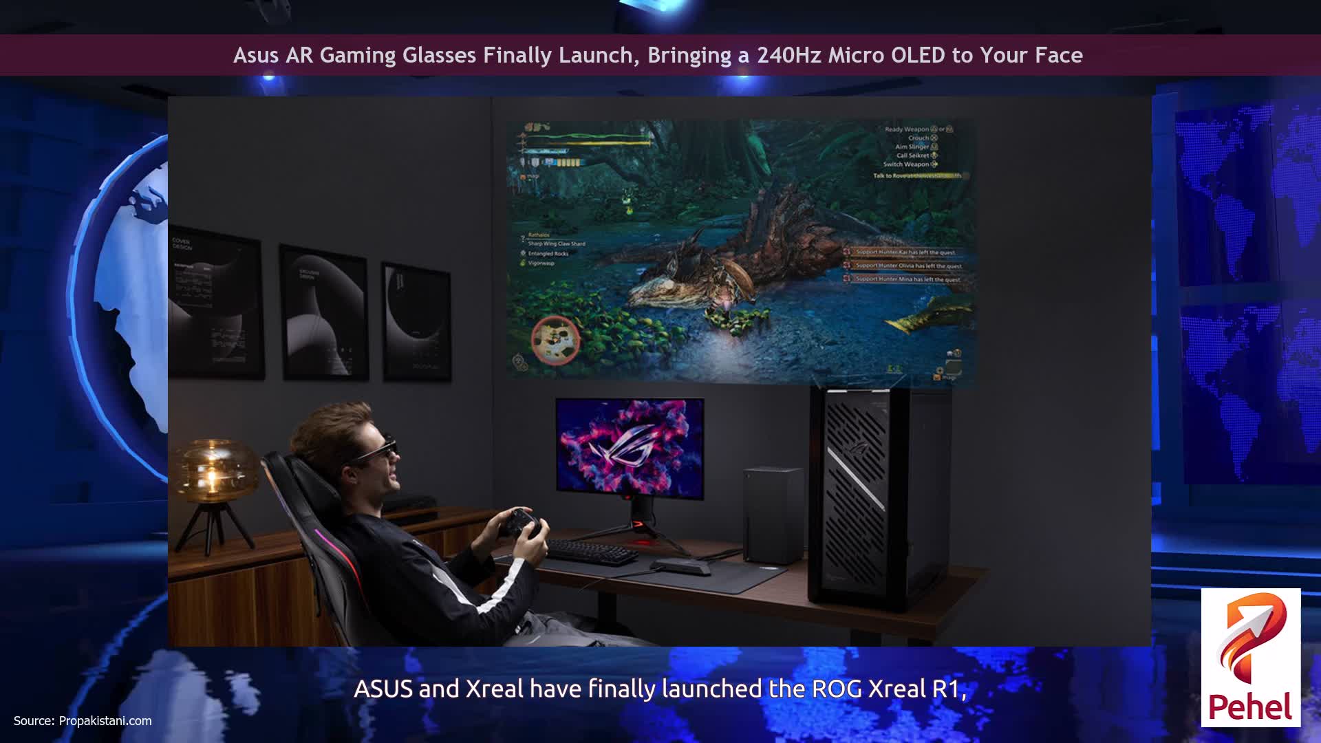 Asus AR Gaming Glasses Finally Launch, Bringing a 240Hz Micro OLED to Your Face