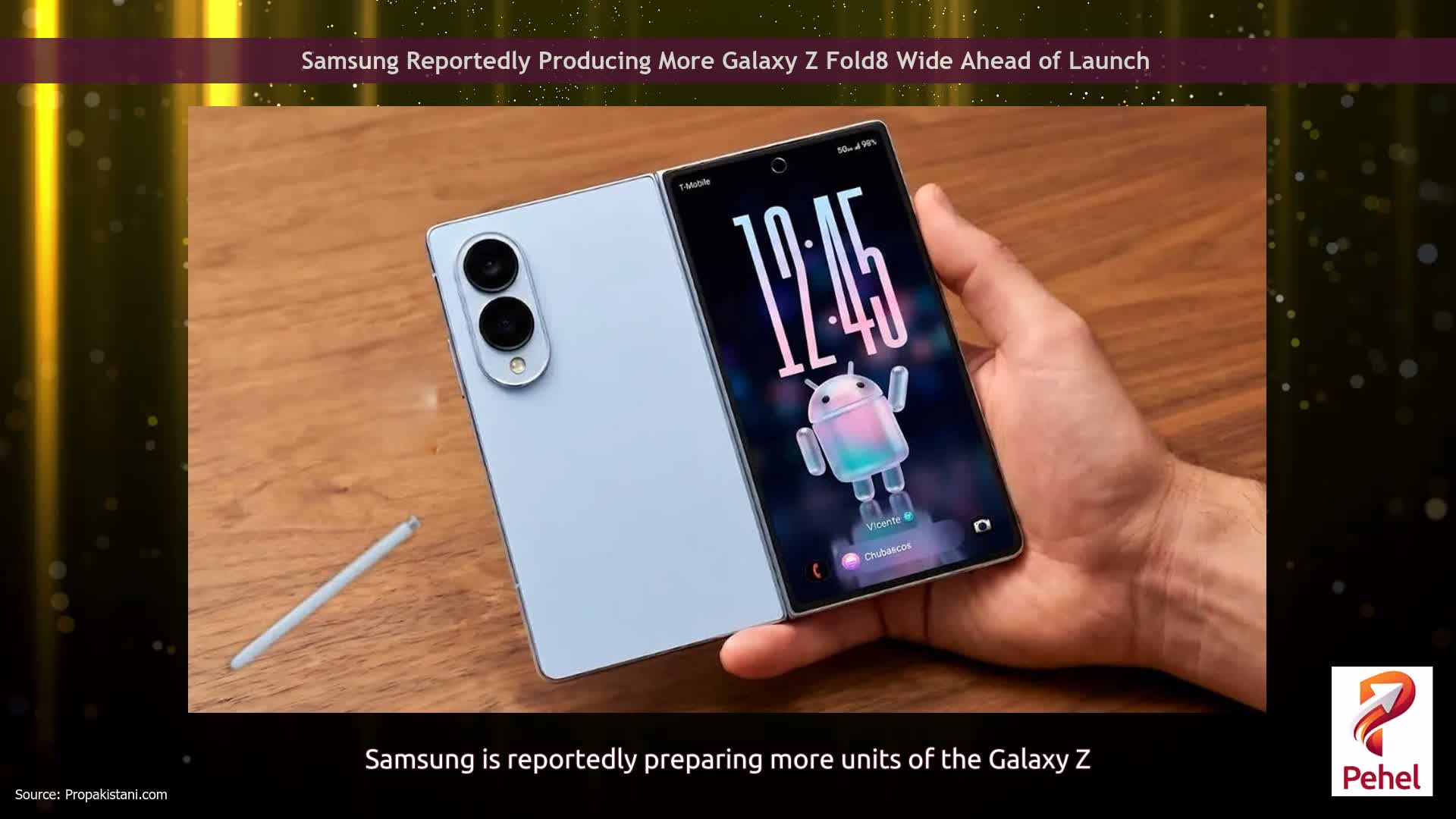 Samsung Reportedly Producing More Galaxy Z Fold8 Wide Ahead of Launch