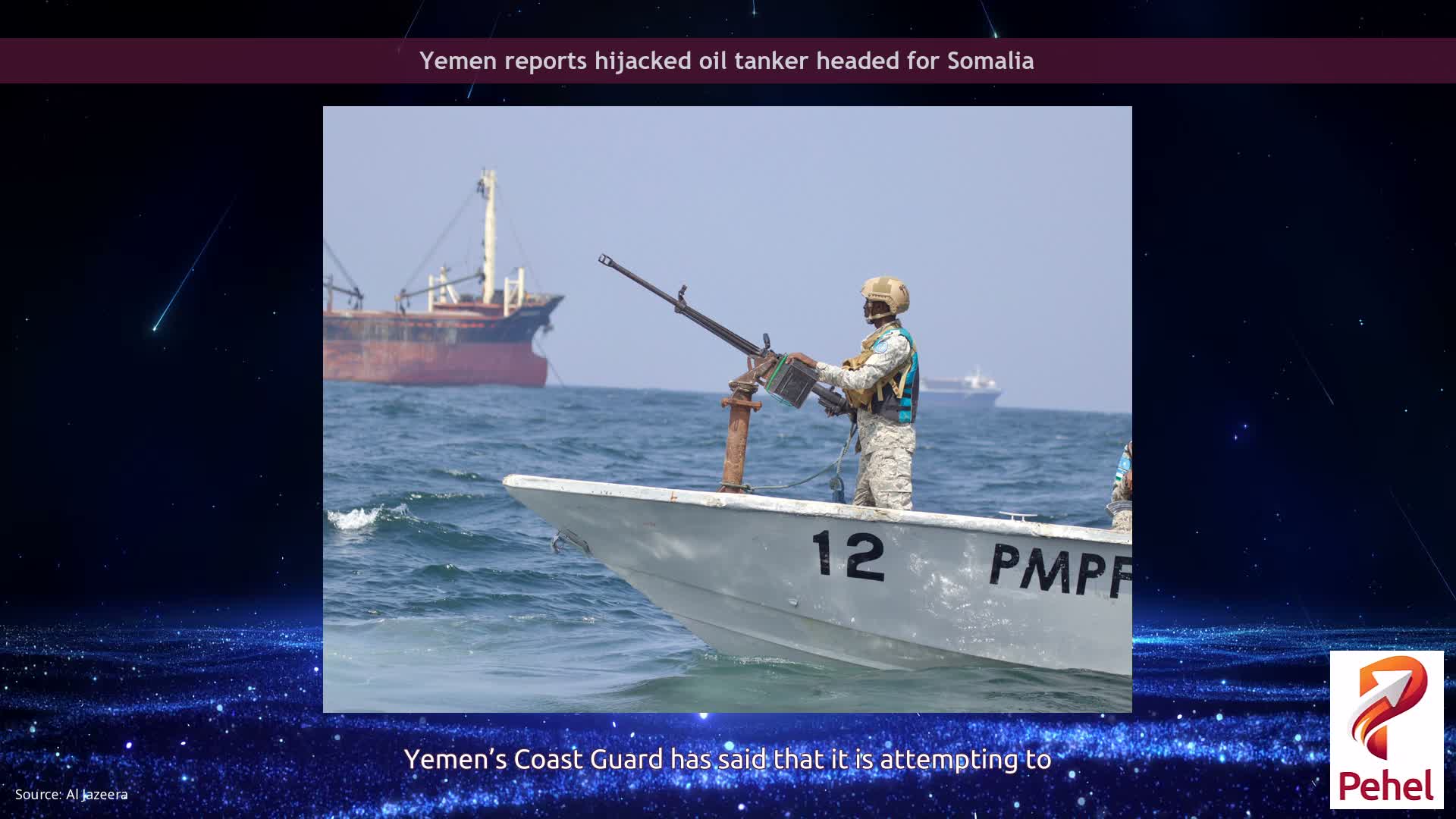 Yemen reports hijacked oil tanker headed for Somalia