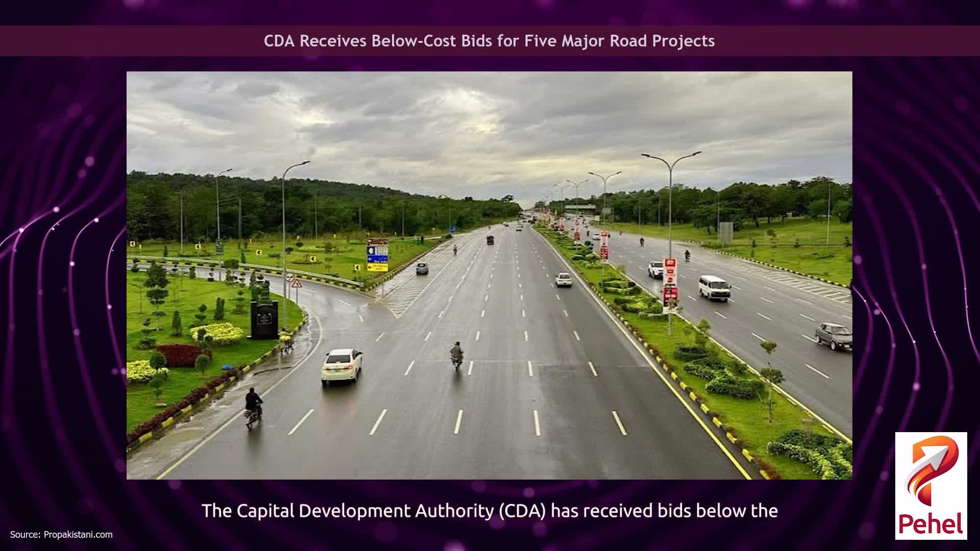 CDA Receives Below-Cost Bids for Five Major Road Projects