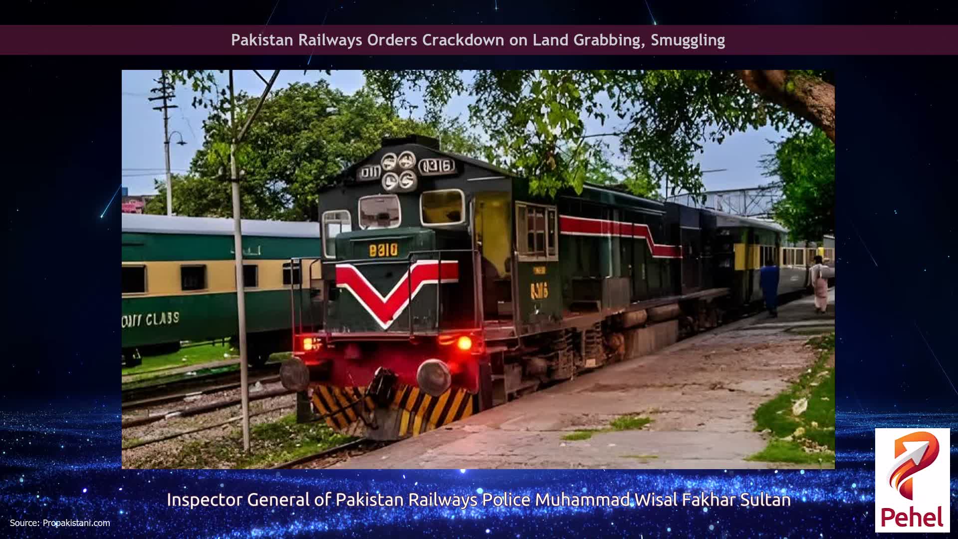 Pakistan Railways Orders Crackdown on Land Grabbing, Smuggling