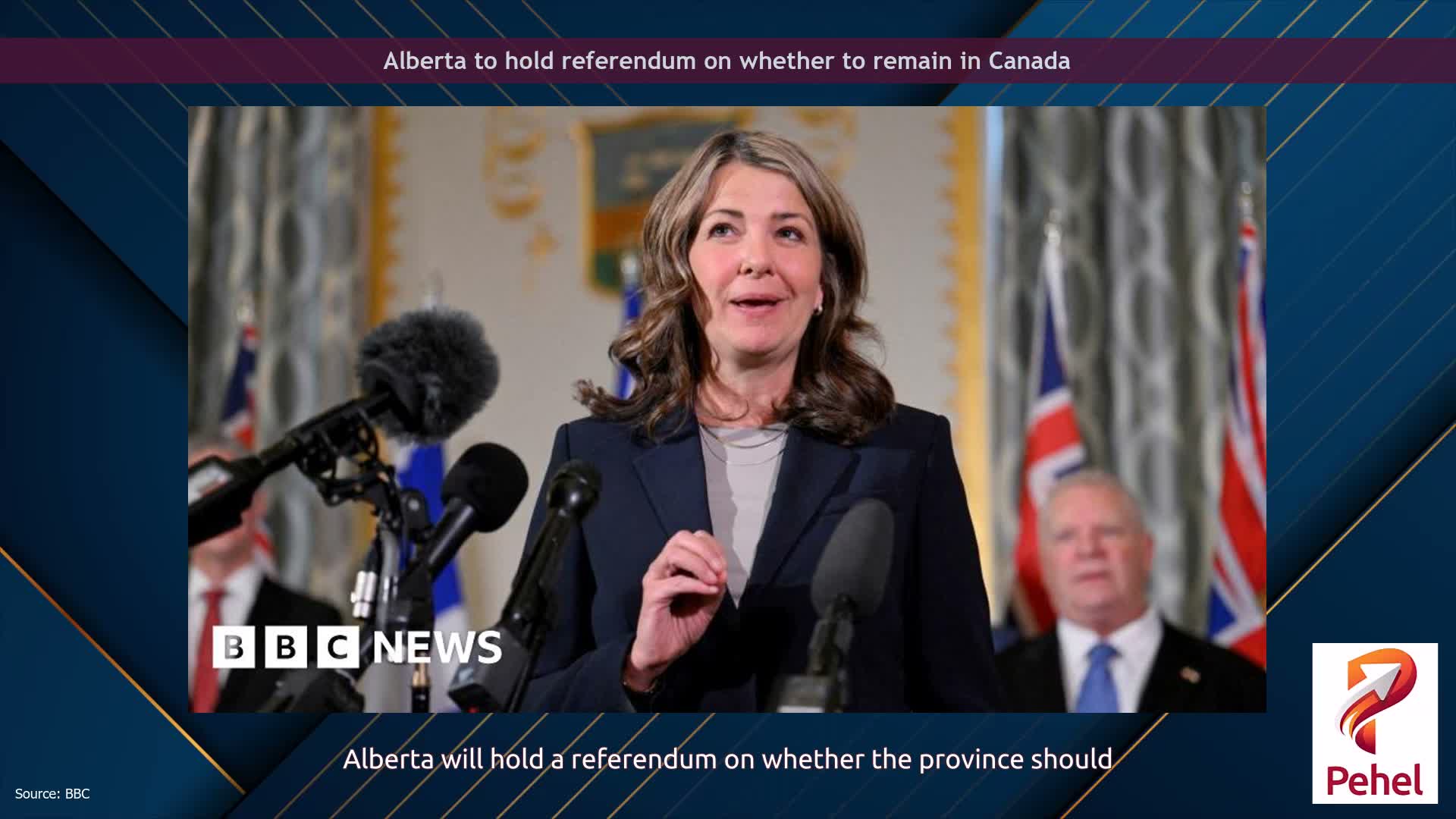 Alberta to hold referendum on whether to remain in Canada