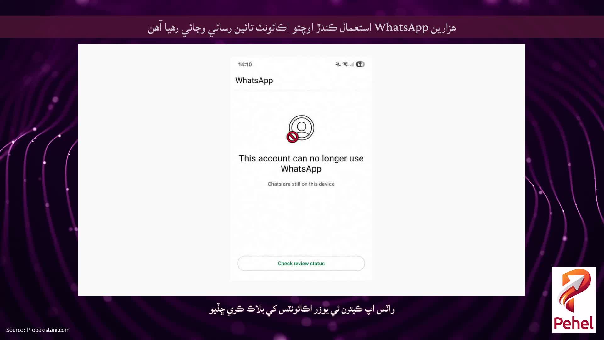 هزارين WhatsApp استعمال ڪندڙ اوچتو اڪائونٽ تائين رسائي وڃائي رهيا آهن