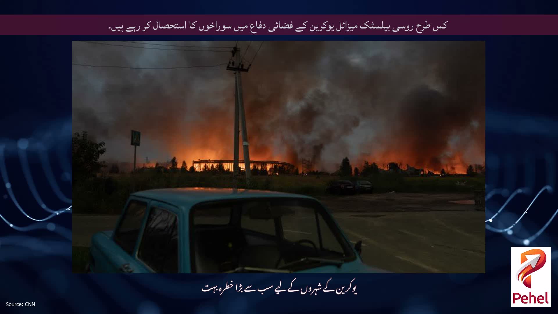کس طرح روسی بیلسٹک میزائل یوکرین کے فضائی دفاع میں سوراخوں کا استحصال کر رہے ہیں۔