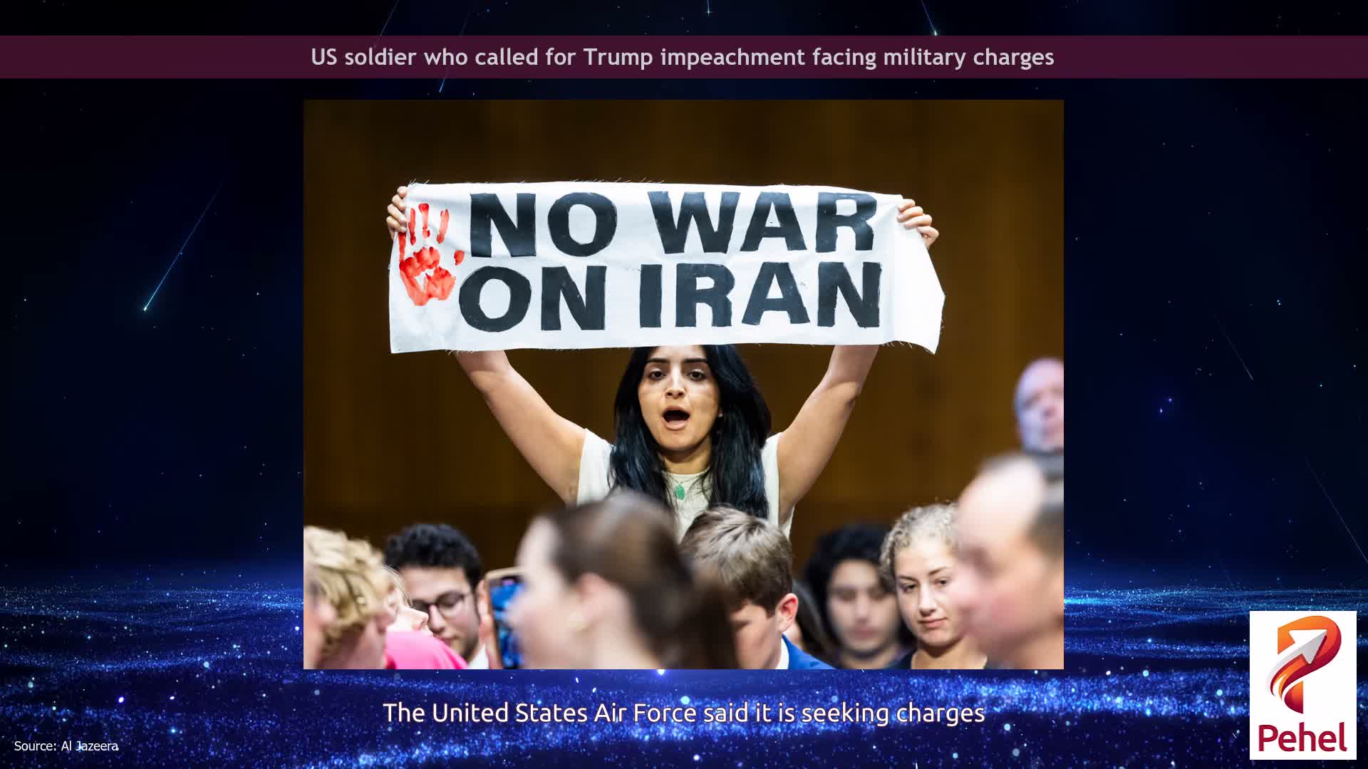 US soldier who called for Trump impeachment facing military charges