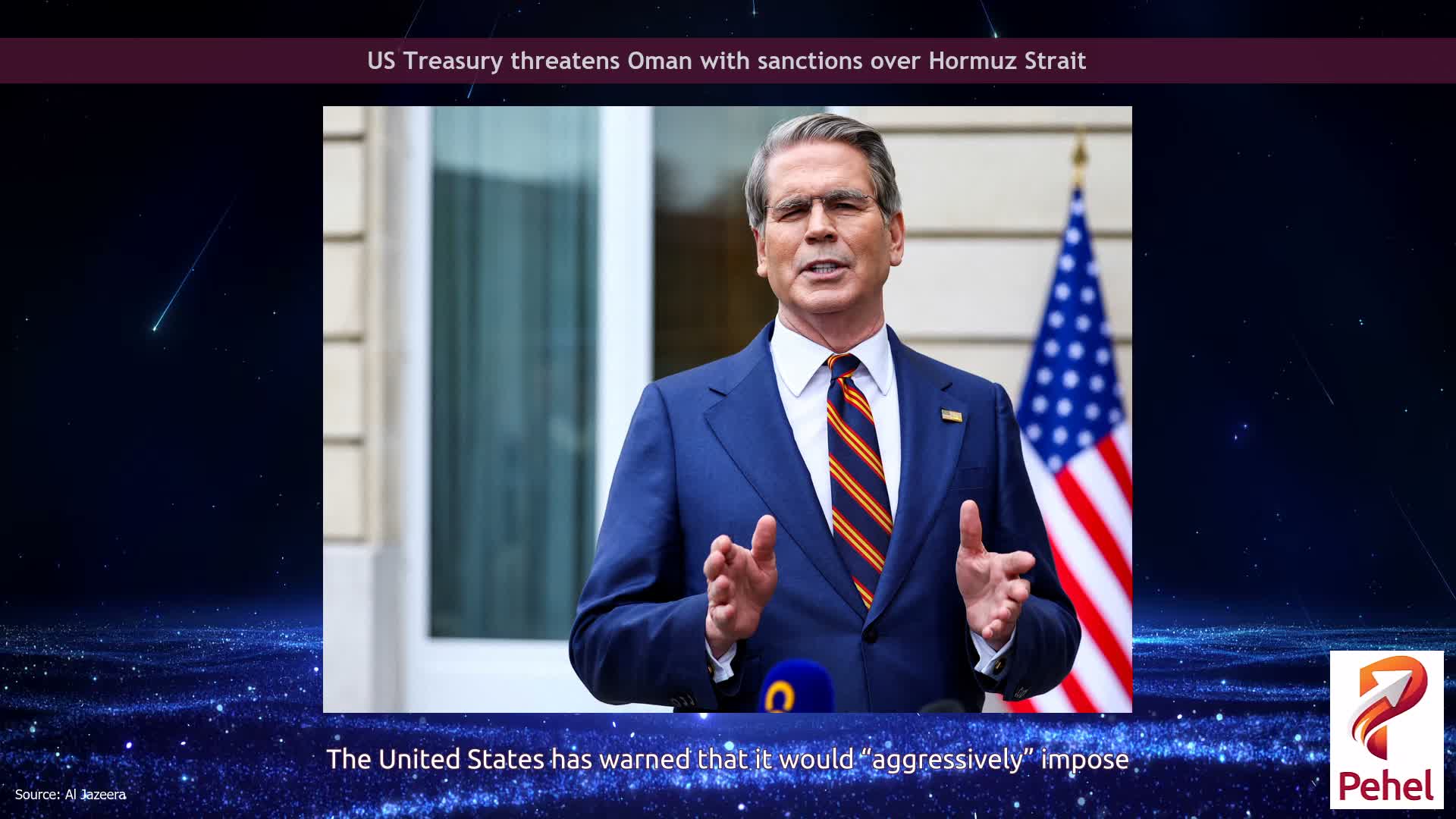 US Treasury threatens Oman with sanctions over Hormuz Strait