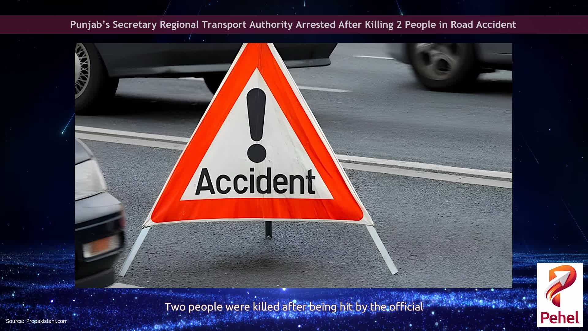 Punjab’s Secretary Regional Transport Authority Arrested After Killing 2 People in Road Accident