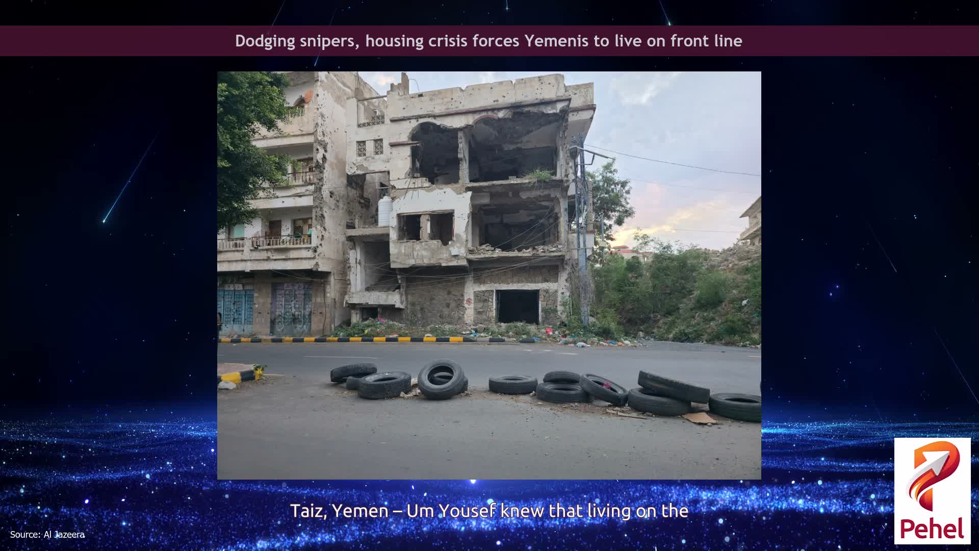 Dodging snipers, housing crisis forces Yemenis to live on front line