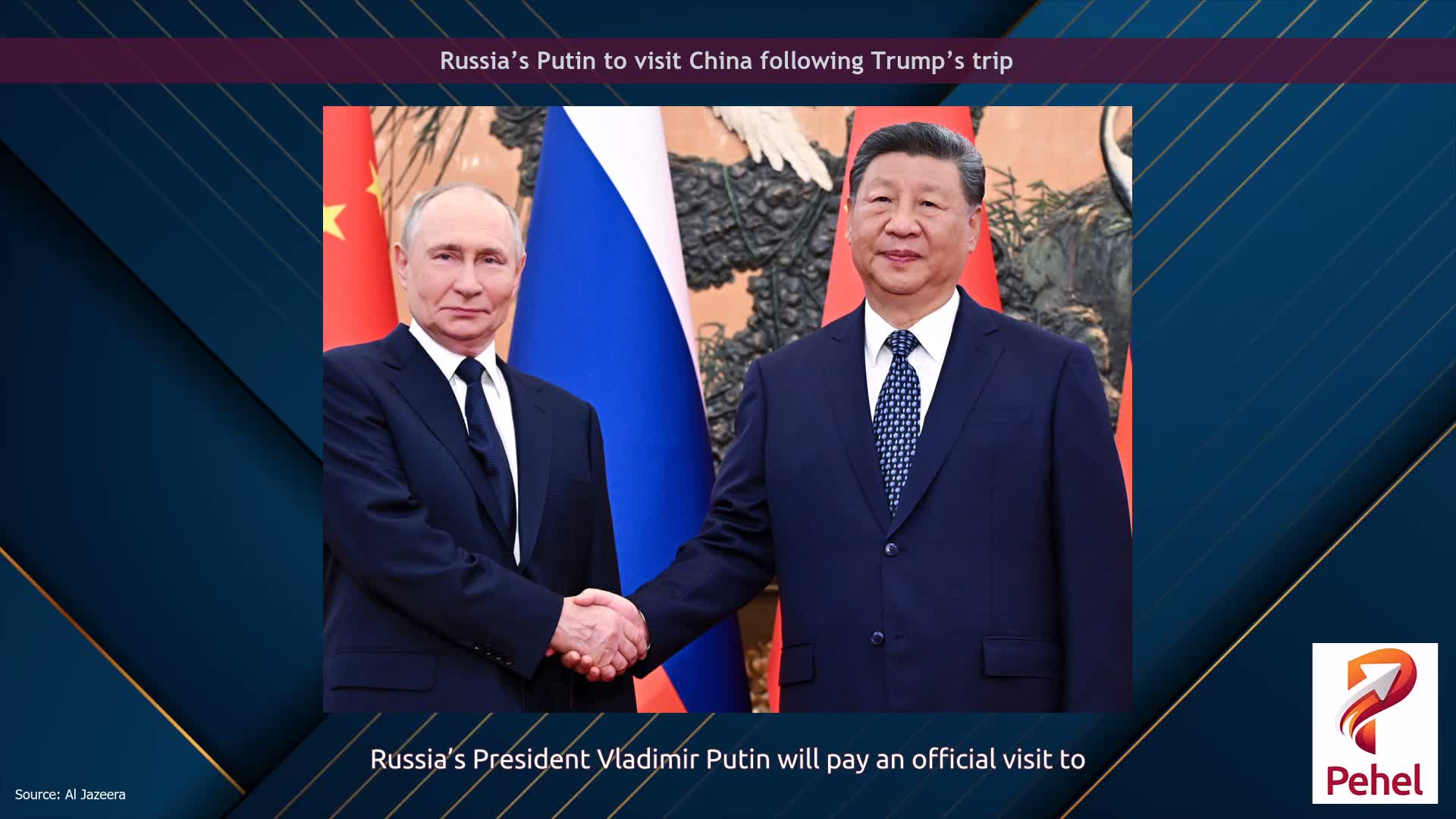 Russia’s Putin to visit China following Trump’s trip