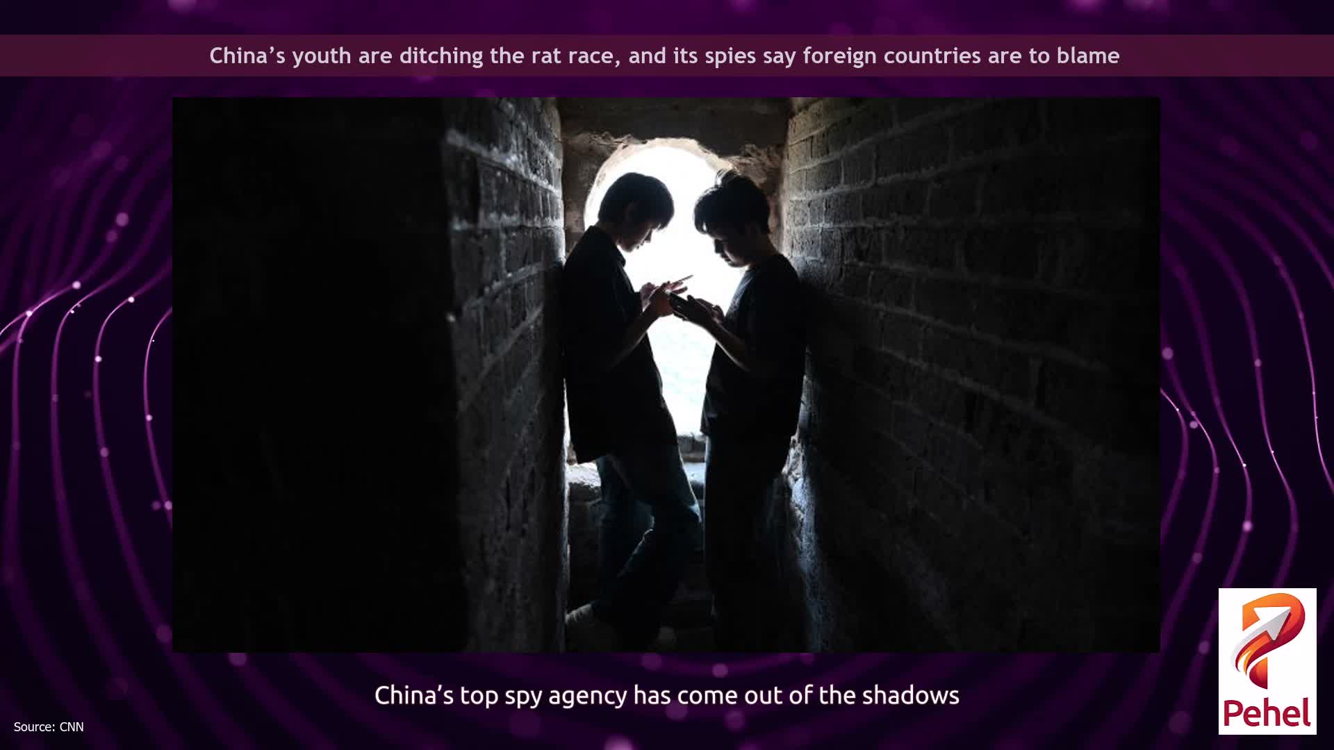 China’s youth are ditching the rat race, and its spies say foreign countries are to blame