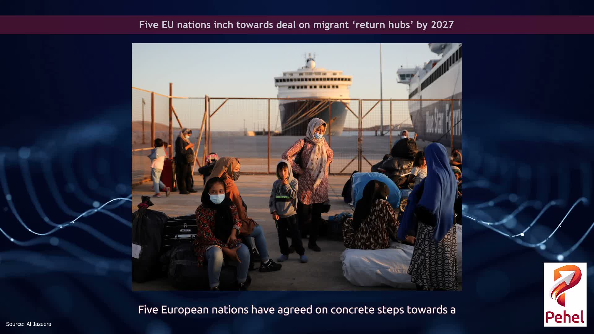 Five EU nations inch towards deal on migrant ‘return hubs’ by 2027
