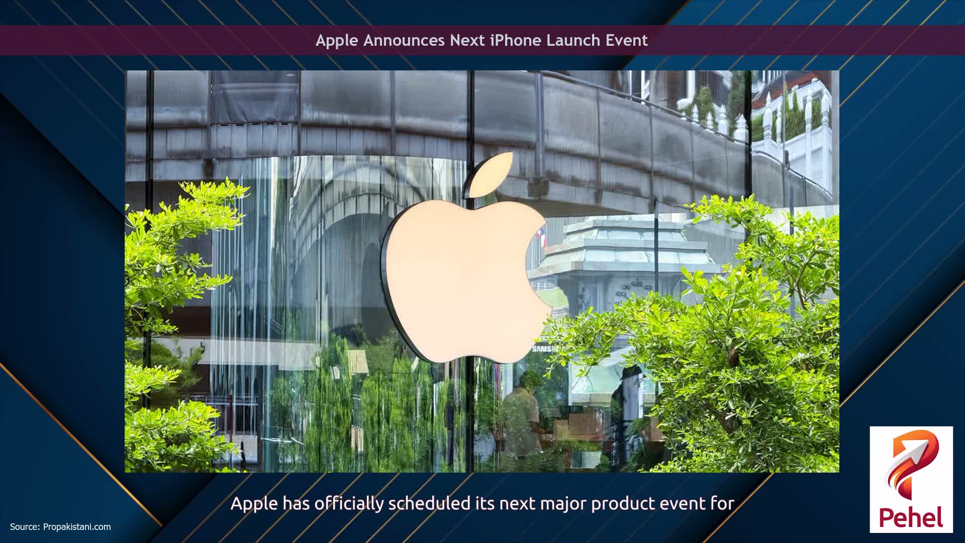 Apple Announces Next iPhone Launch Event