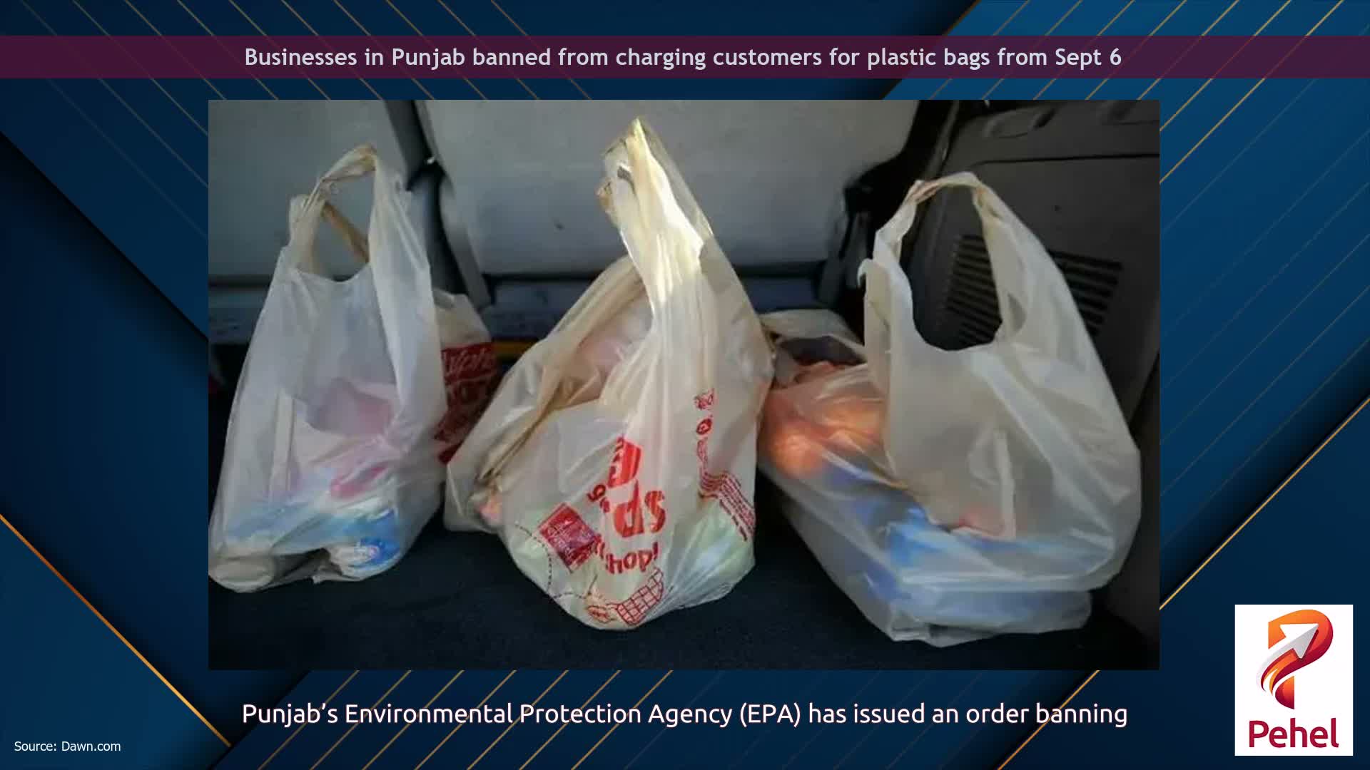 Businesses in Punjab banned from charging customers for plastic bags from Sept 6