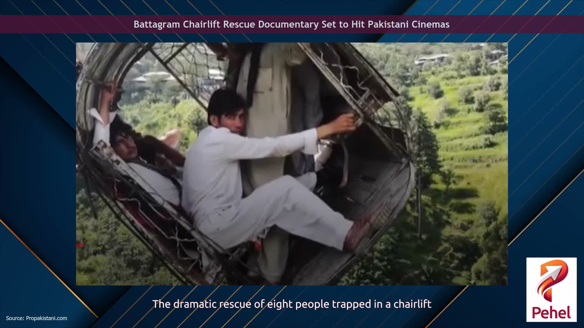 Battagram Chairlift Rescue Documentary Set to Hit Pakistani Cinemas