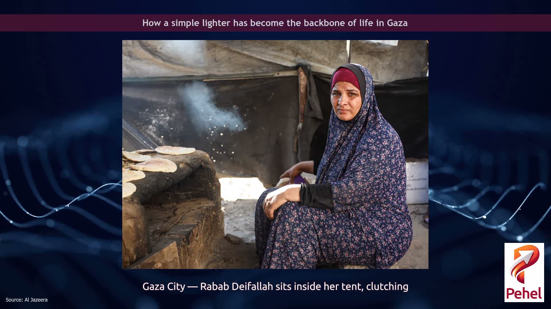 How a simple lighter has become the backbone of life in Gaza
