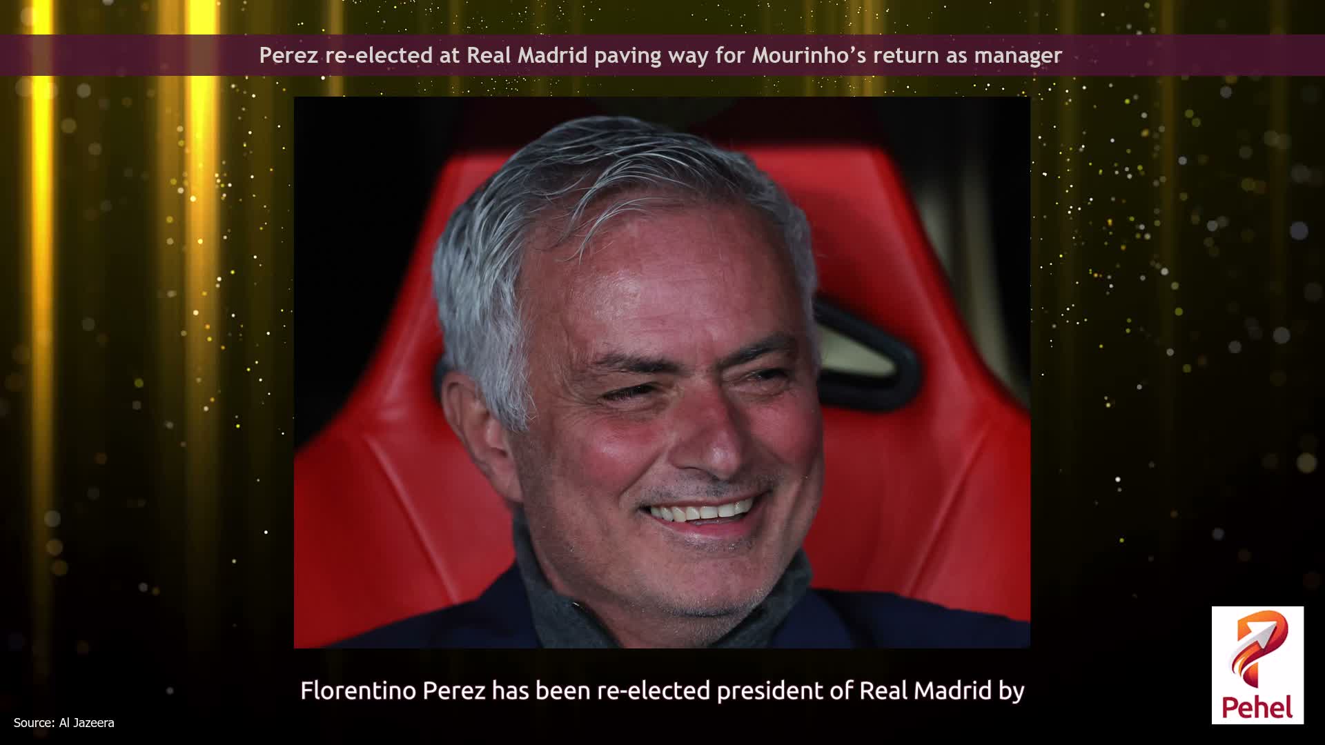 Perez re-elected at Real Madrid paving way for Mourinho’s return as manager