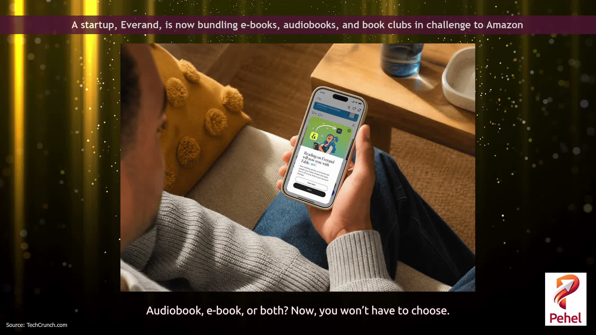 A startup, Everand, is now bundling e-books, audiobooks, and book clubs in challenge to Amazon