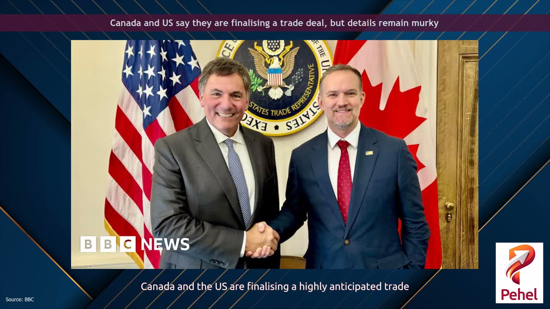Canada and US say they are finalising a trade deal, but details remain murky