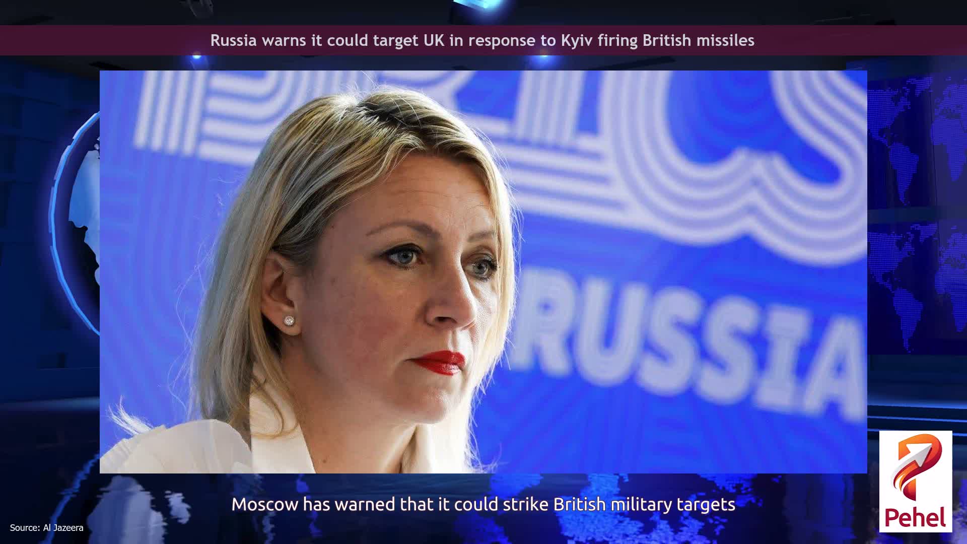 Russia warns it could target UK in response to Kyiv firing British missiles
