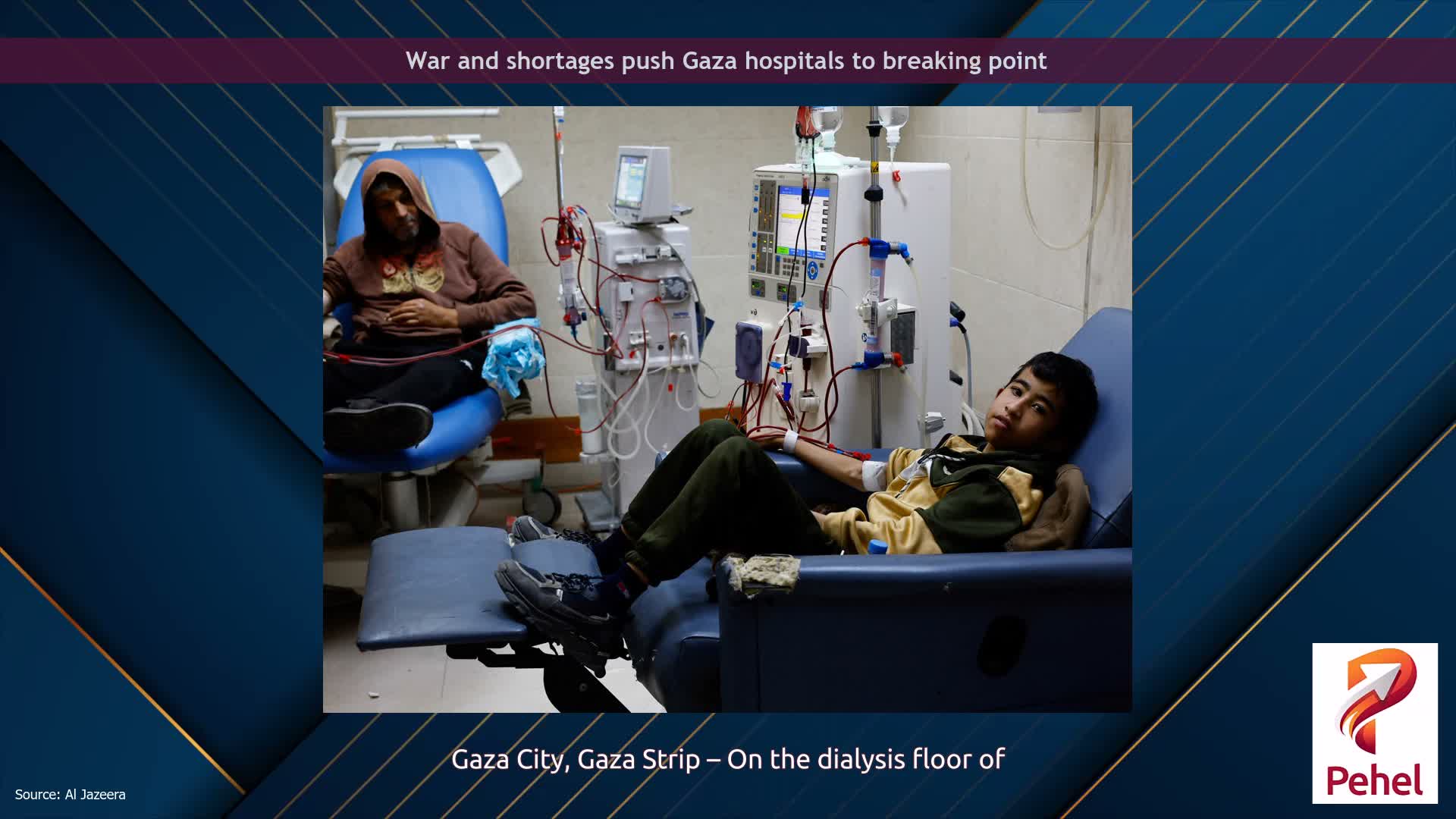 War and shortages push Gaza hospitals to breaking point